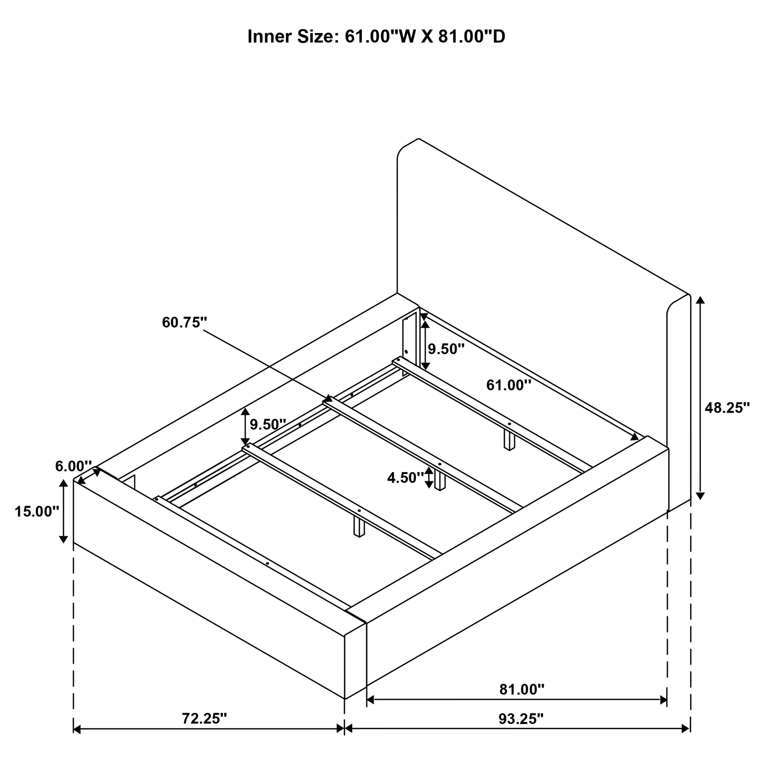 Rebecca Upholstered Bed