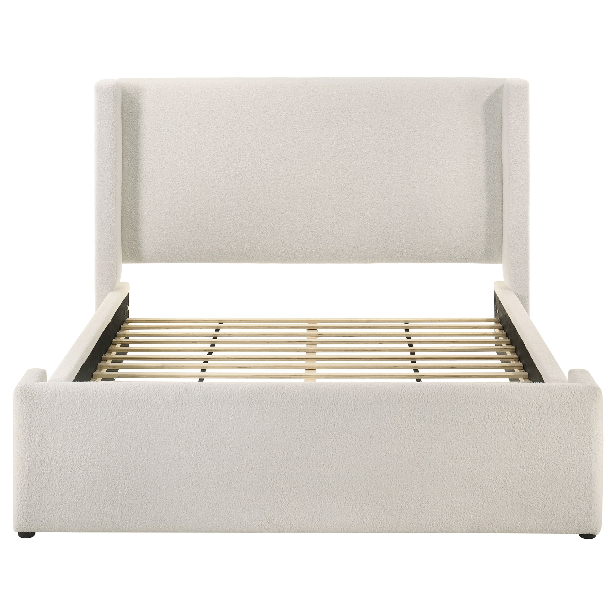 Alamosa Upholstered Wingback Bed