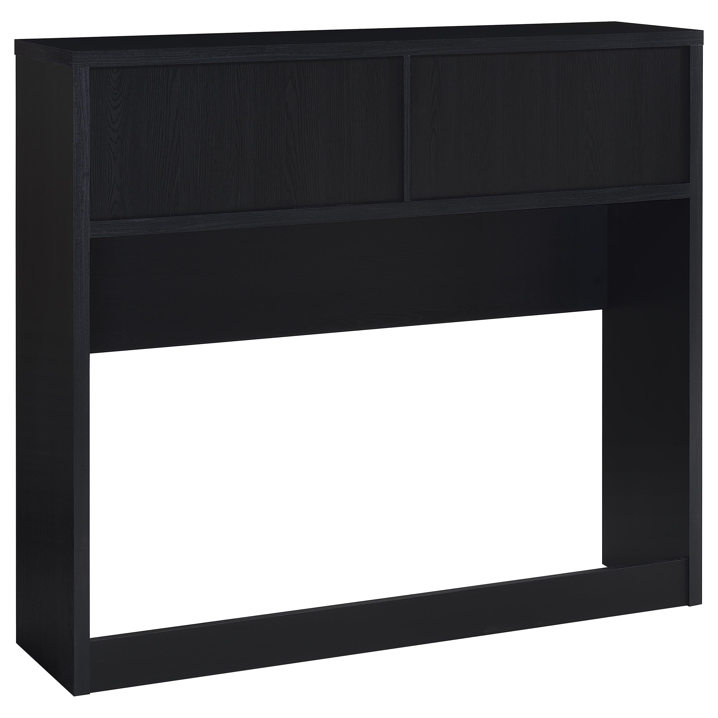 Westpark 49-inch Queen Bookcase Headboard Black