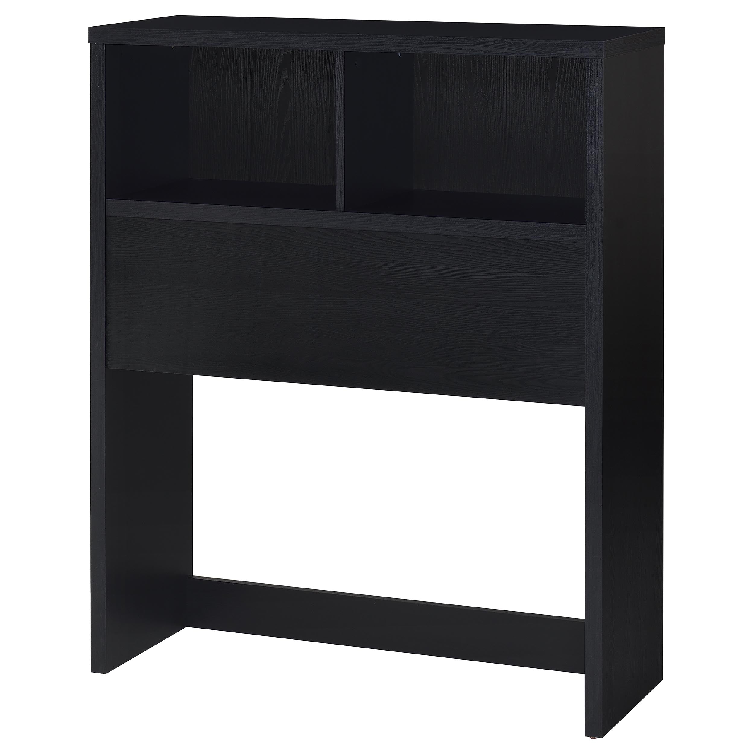 Westpark 49-inch Queen Bookcase Headboard Black
