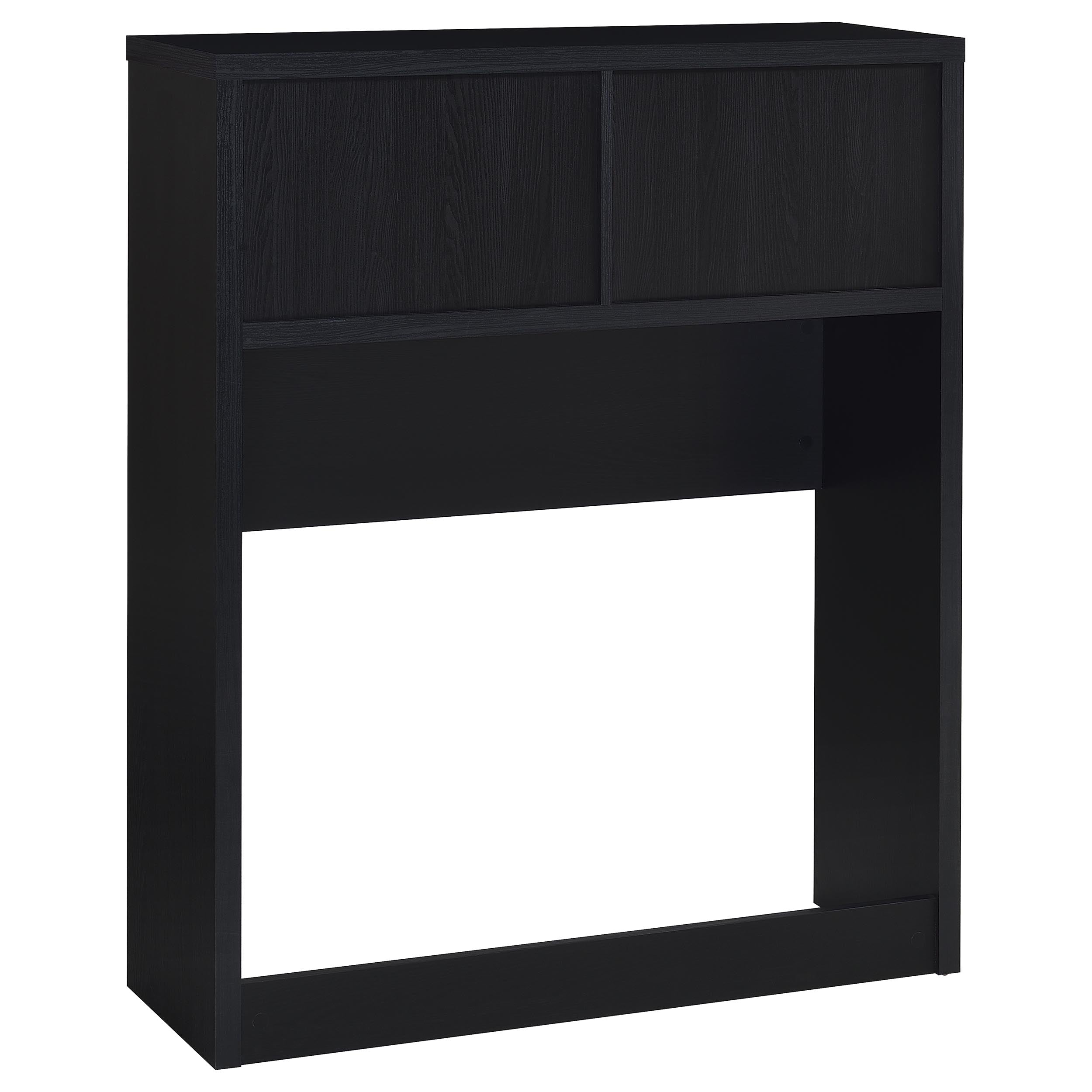Westpark 49-inch Queen Bookcase Headboard Black