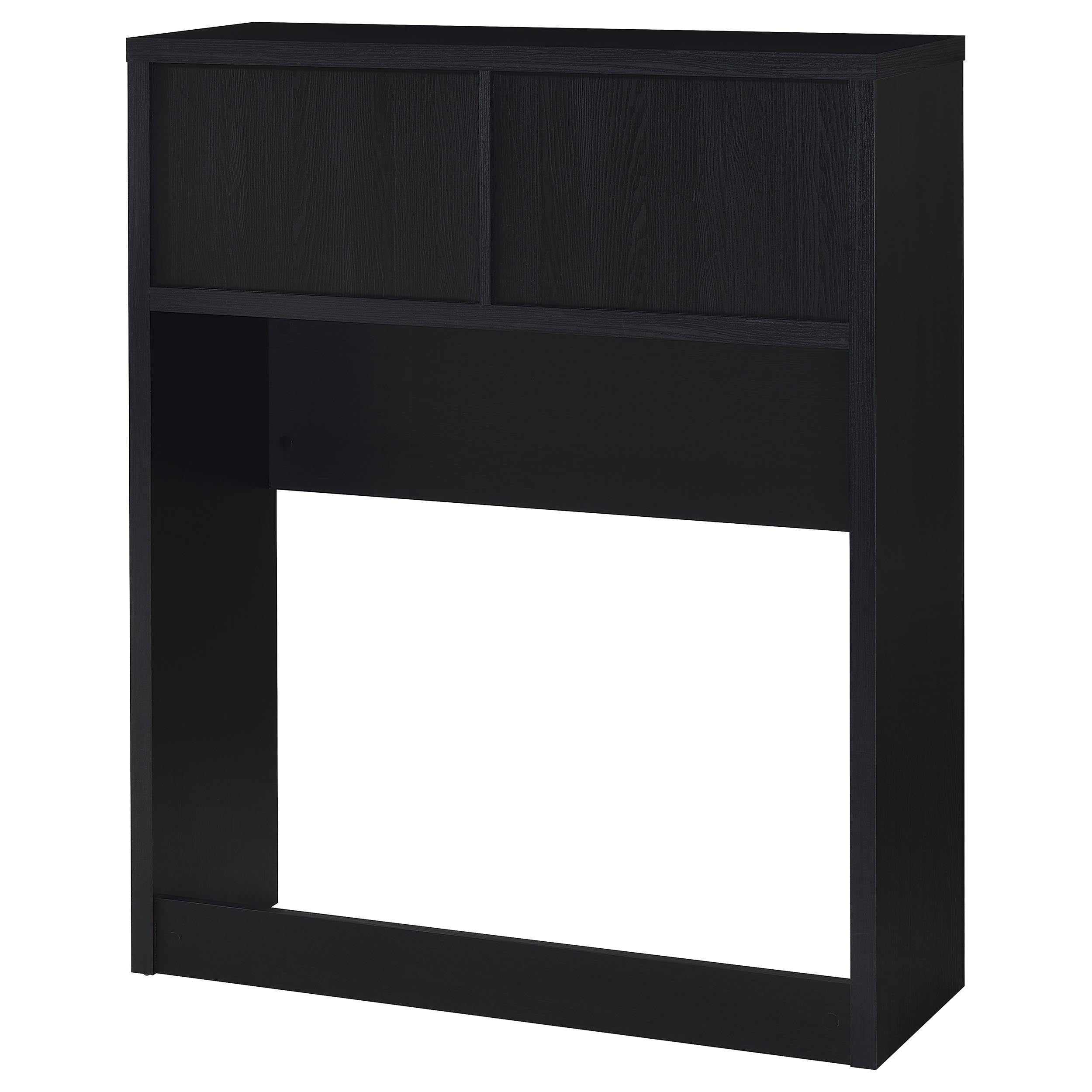 Westpark 49-inch Queen Bookcase Headboard Black