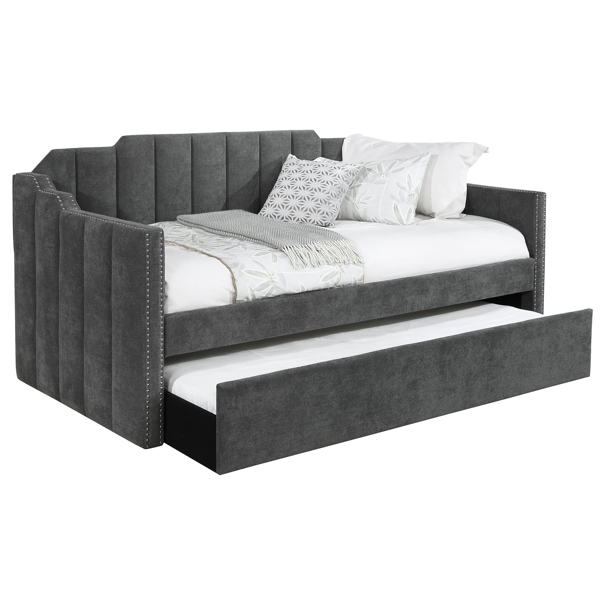 Kingston Upholstered Daybed with Trundle