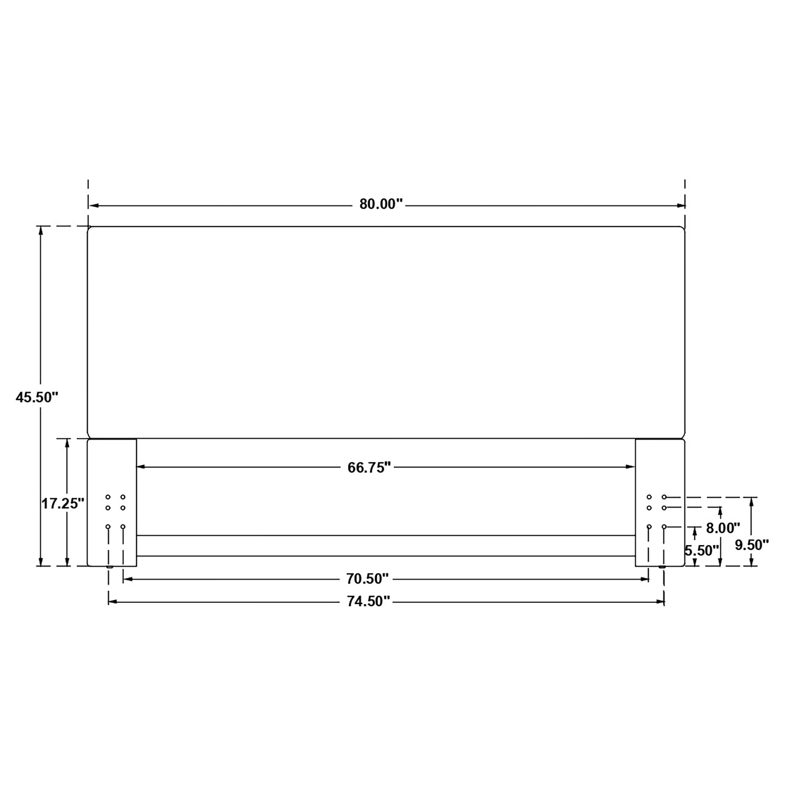 Pirro Upholstered Panel Headboard