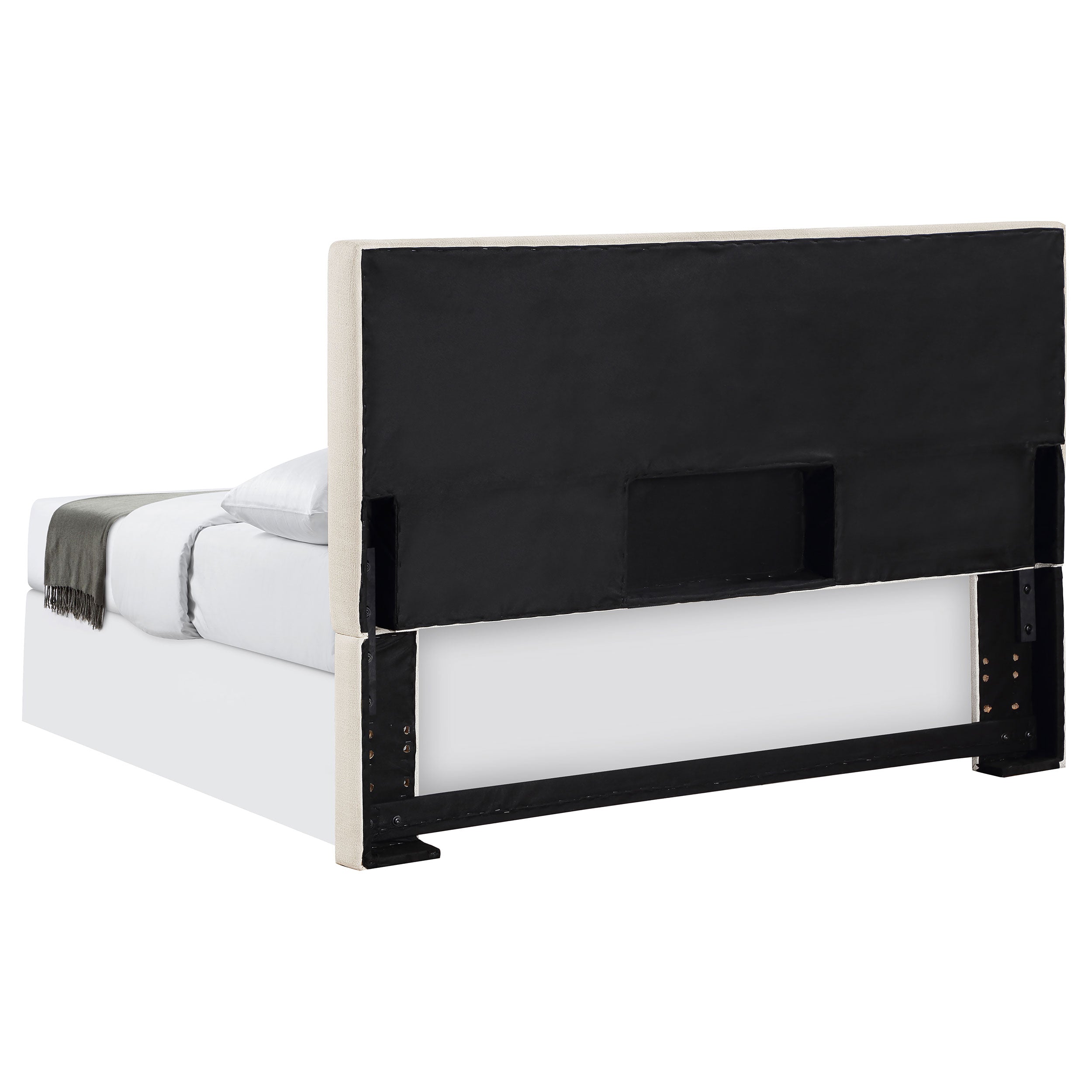 Pirro Upholstered Panel Headboard