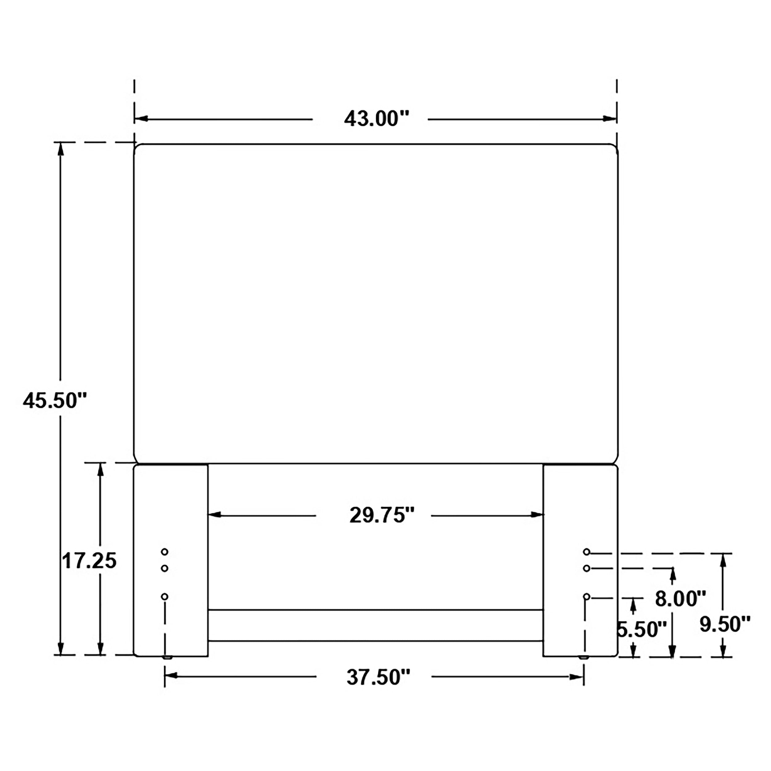 Pirro Upholstered Panel Headboard
