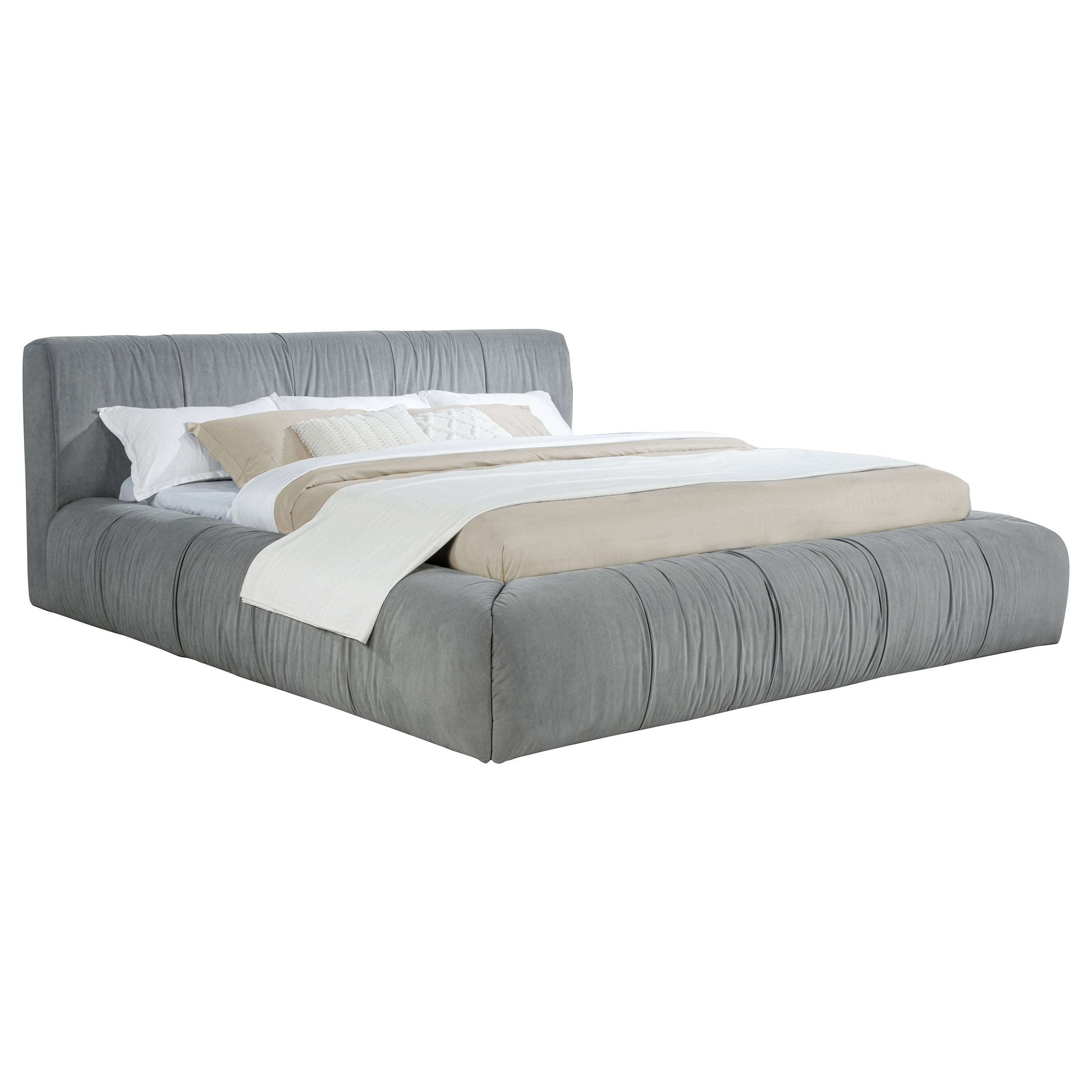 Wilshire Upholstered Panel Bed