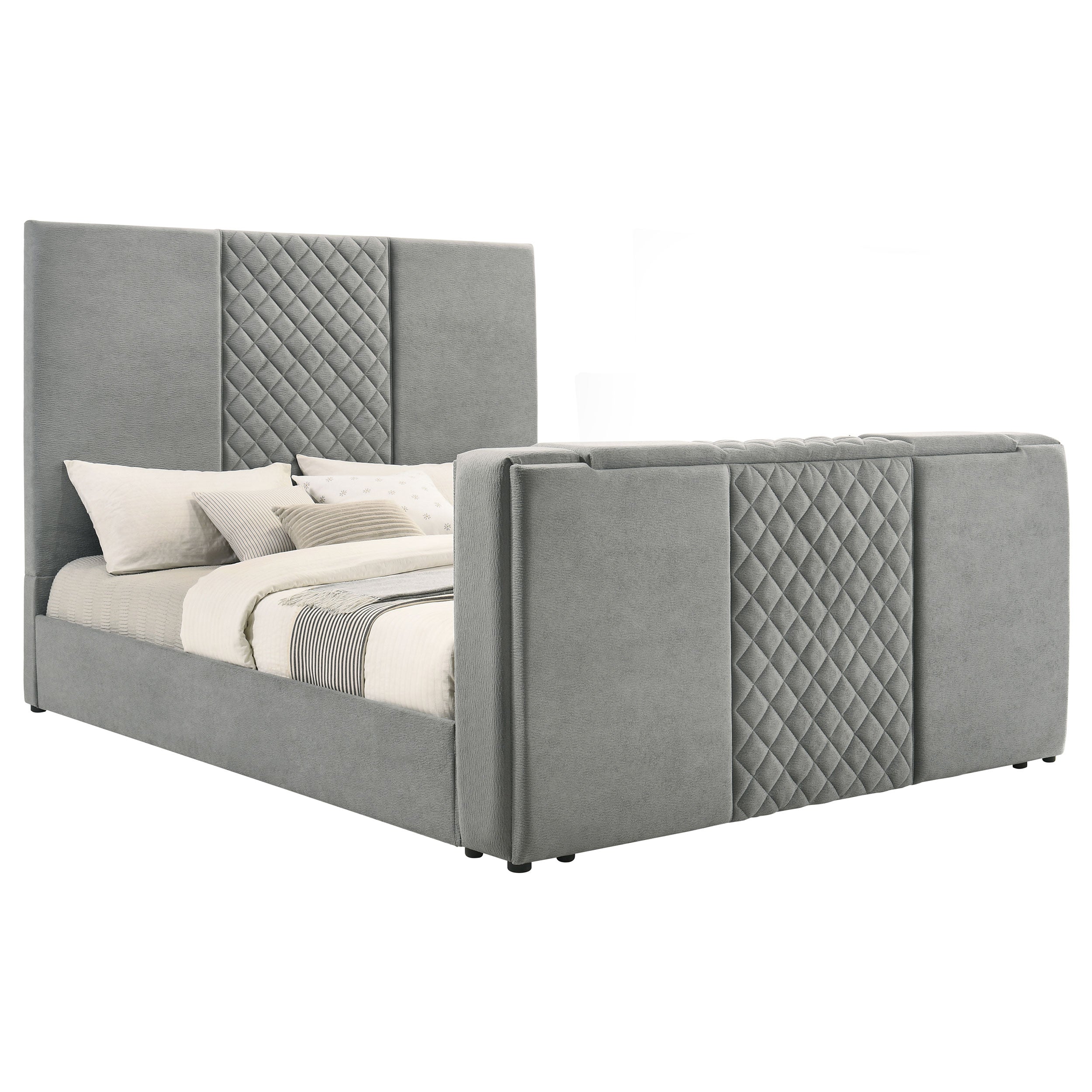 Tara Upholstered TV Bed