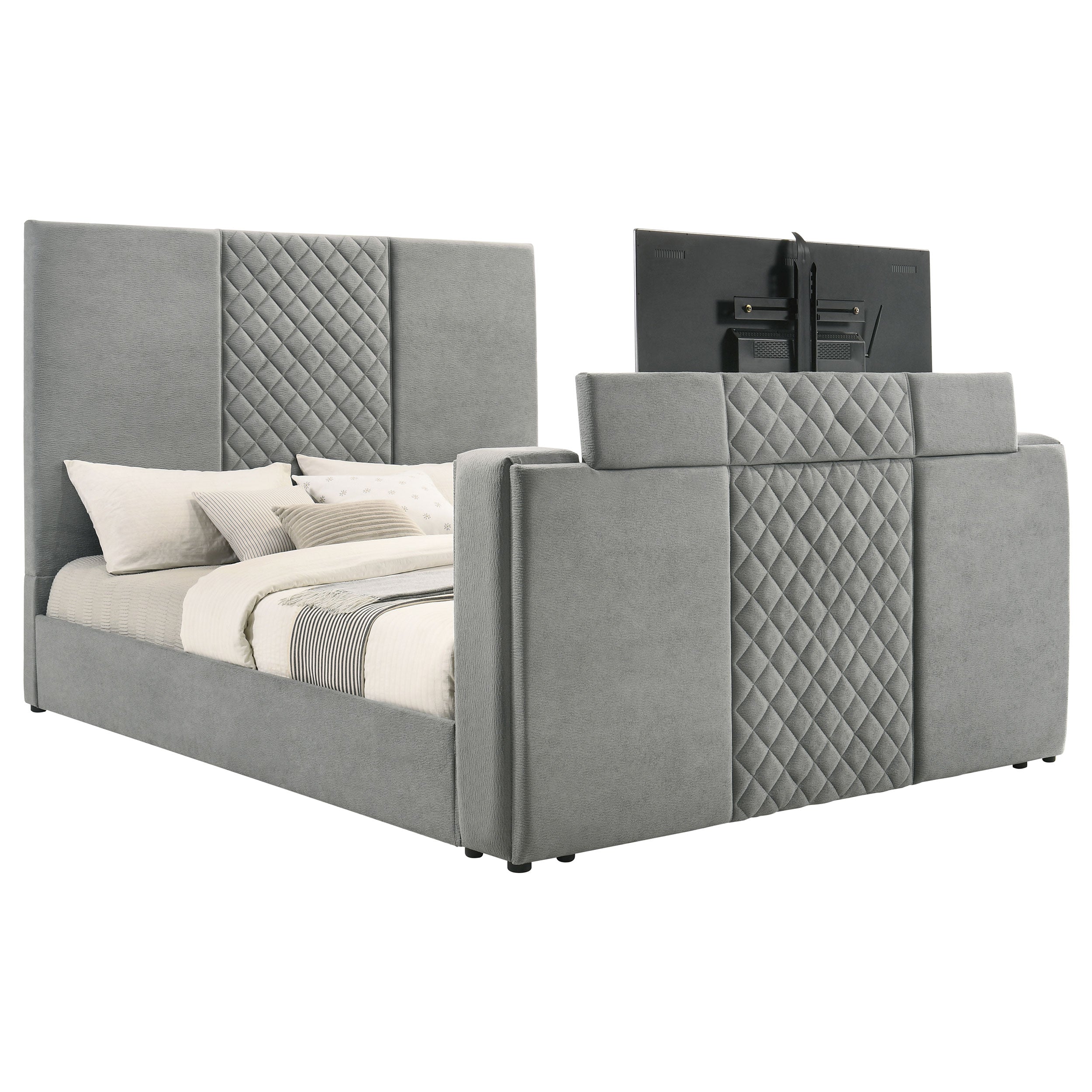 Tara Upholstered TV Bed