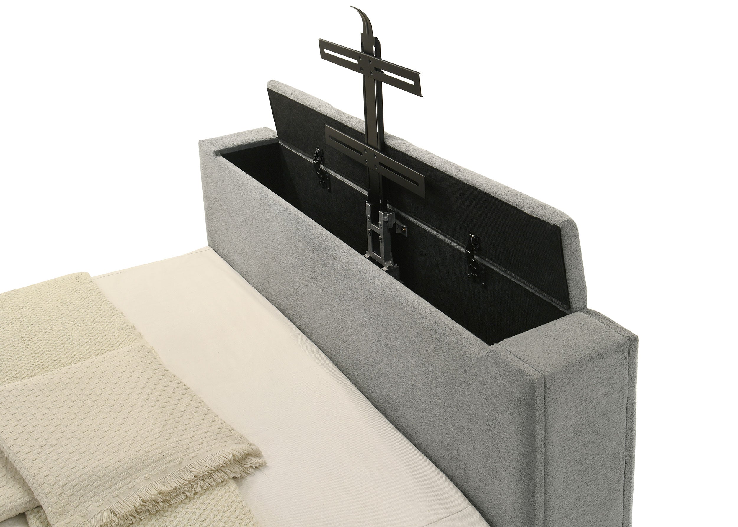 Tara Upholstered TV Bed