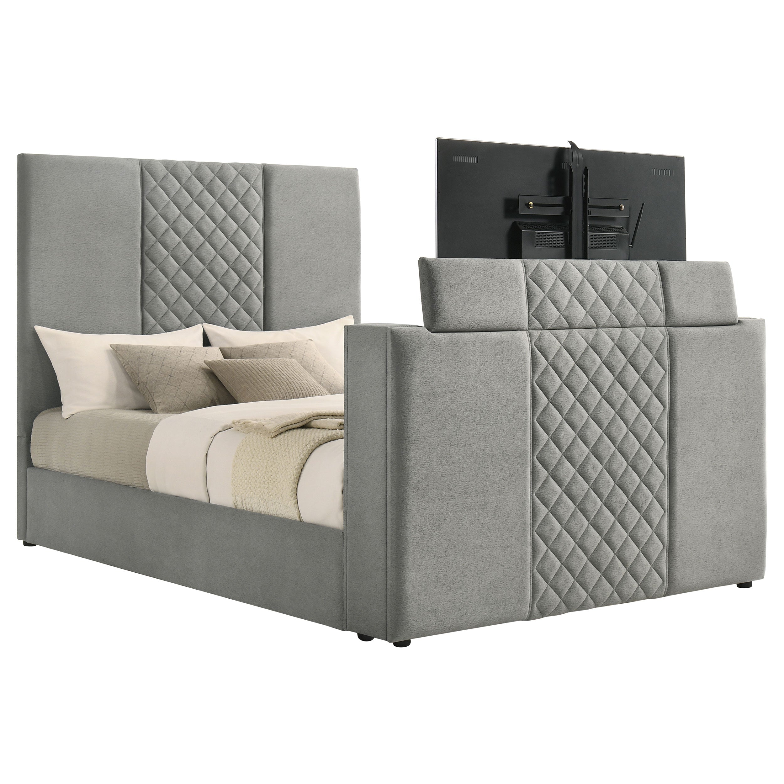 Tara Upholstered TV Bed