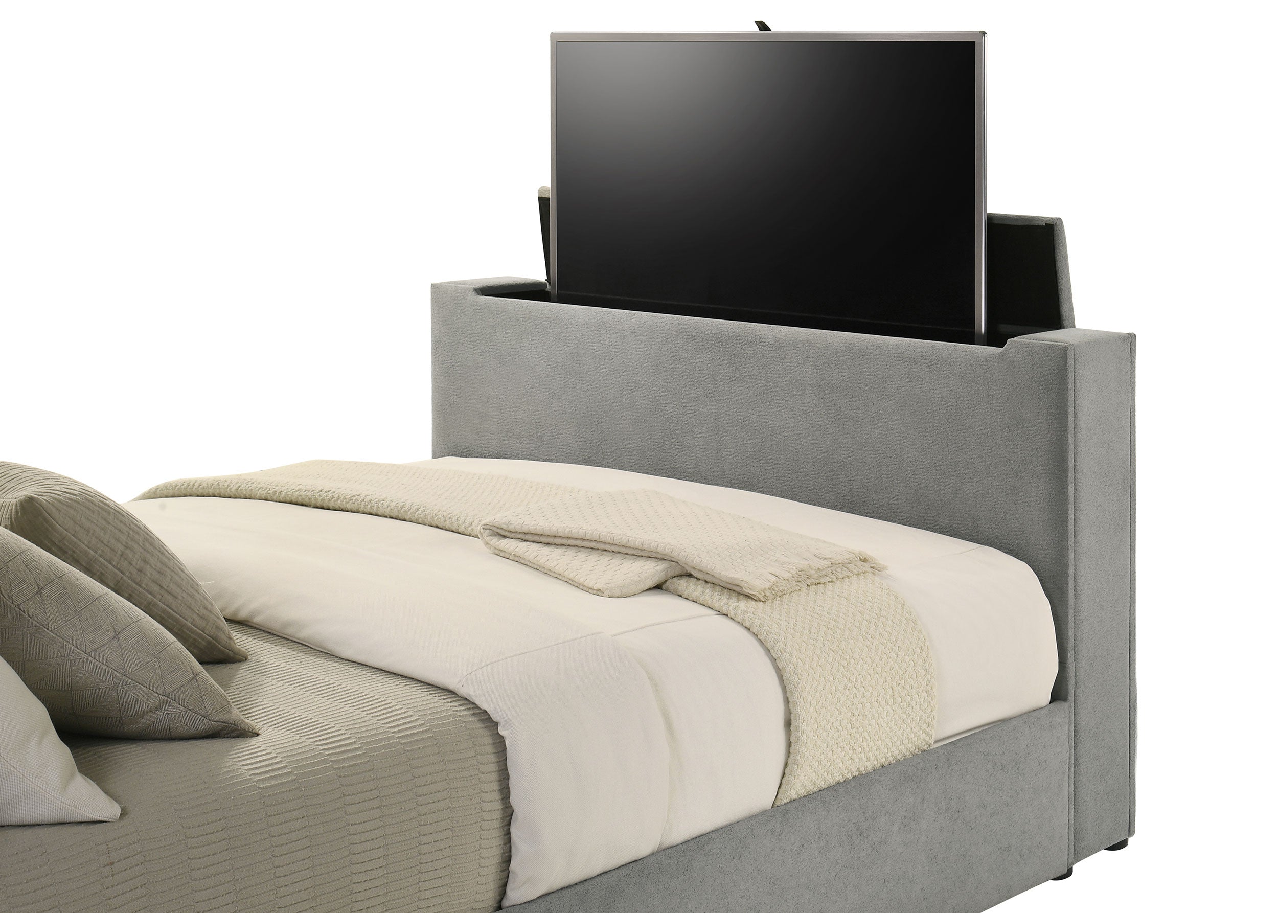 Tara Upholstered TV Bed