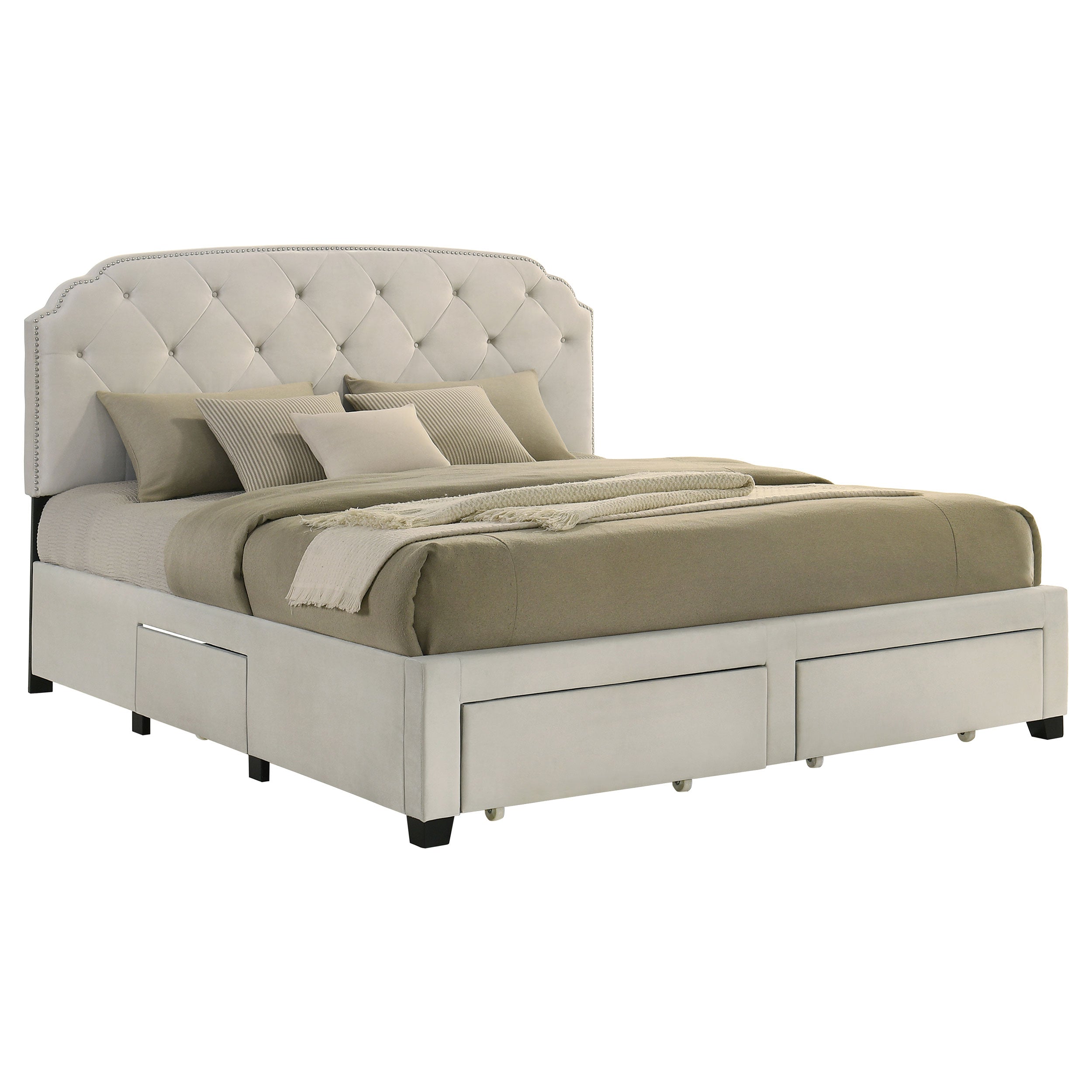 Marianna Panel Storage Bed