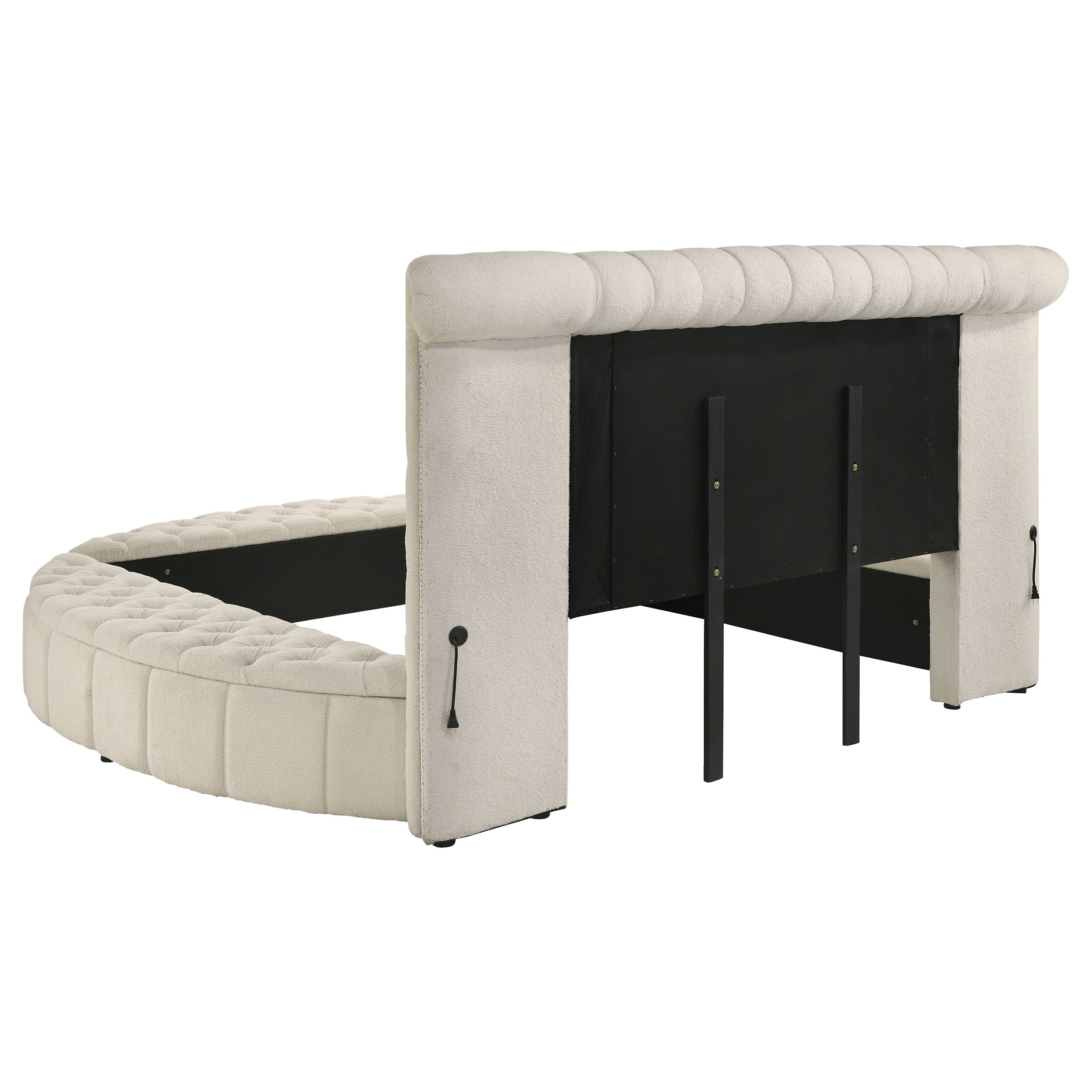 Sonya Upholstered Panel Storage Bed