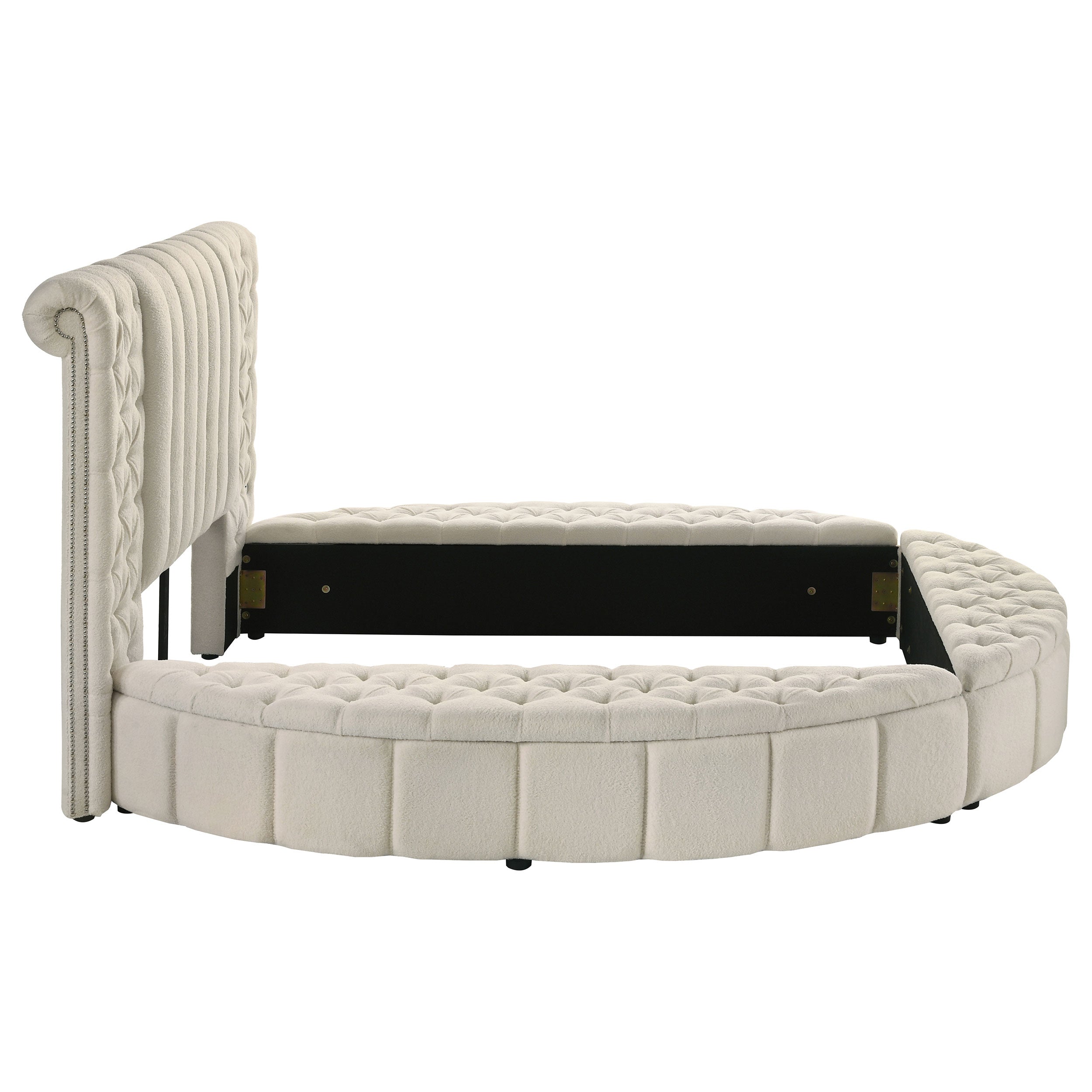 Sonya Upholstered Panel Storage Bed