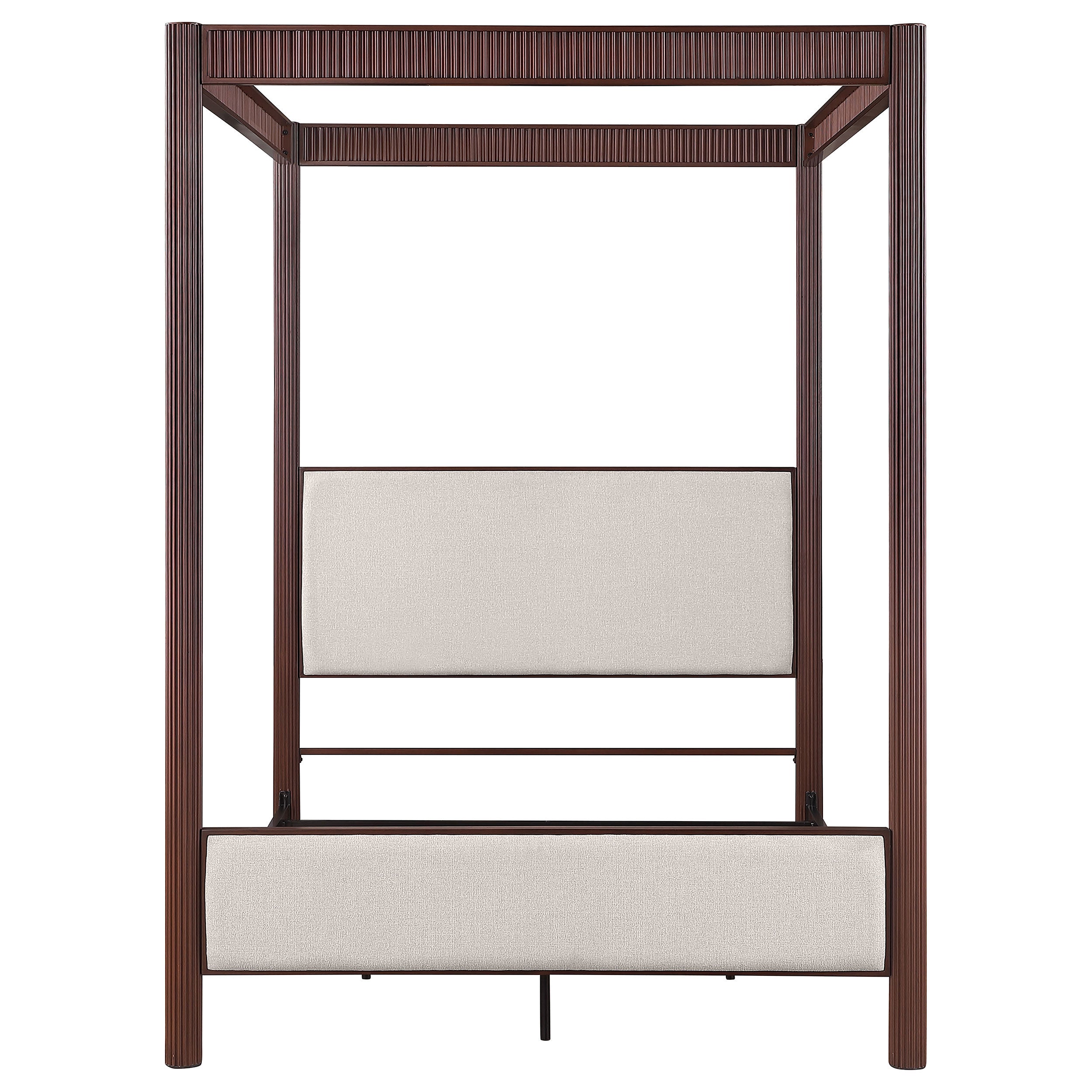 Zimmerlee Metal Canopy Bed