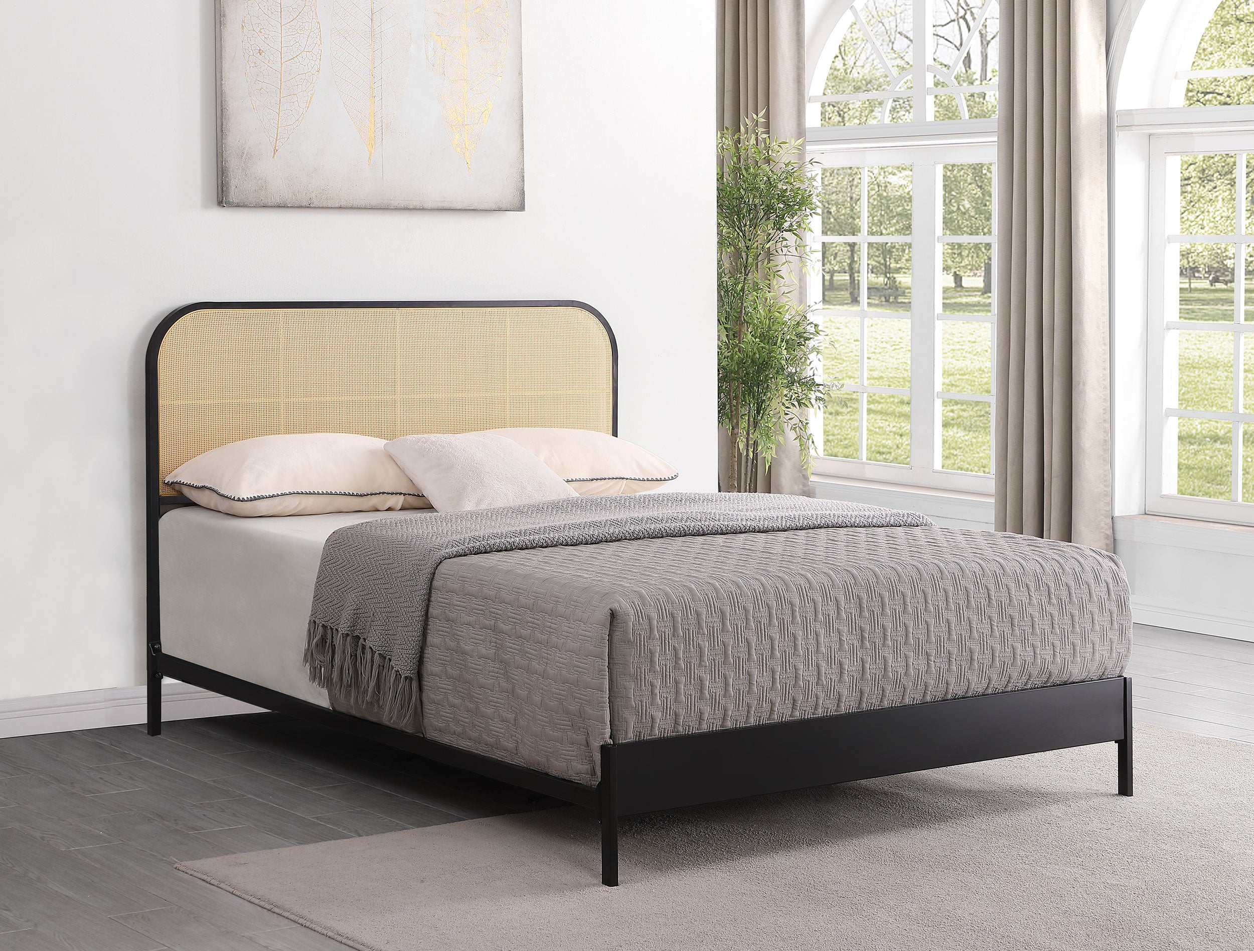 Amherst Metal Panel Bed