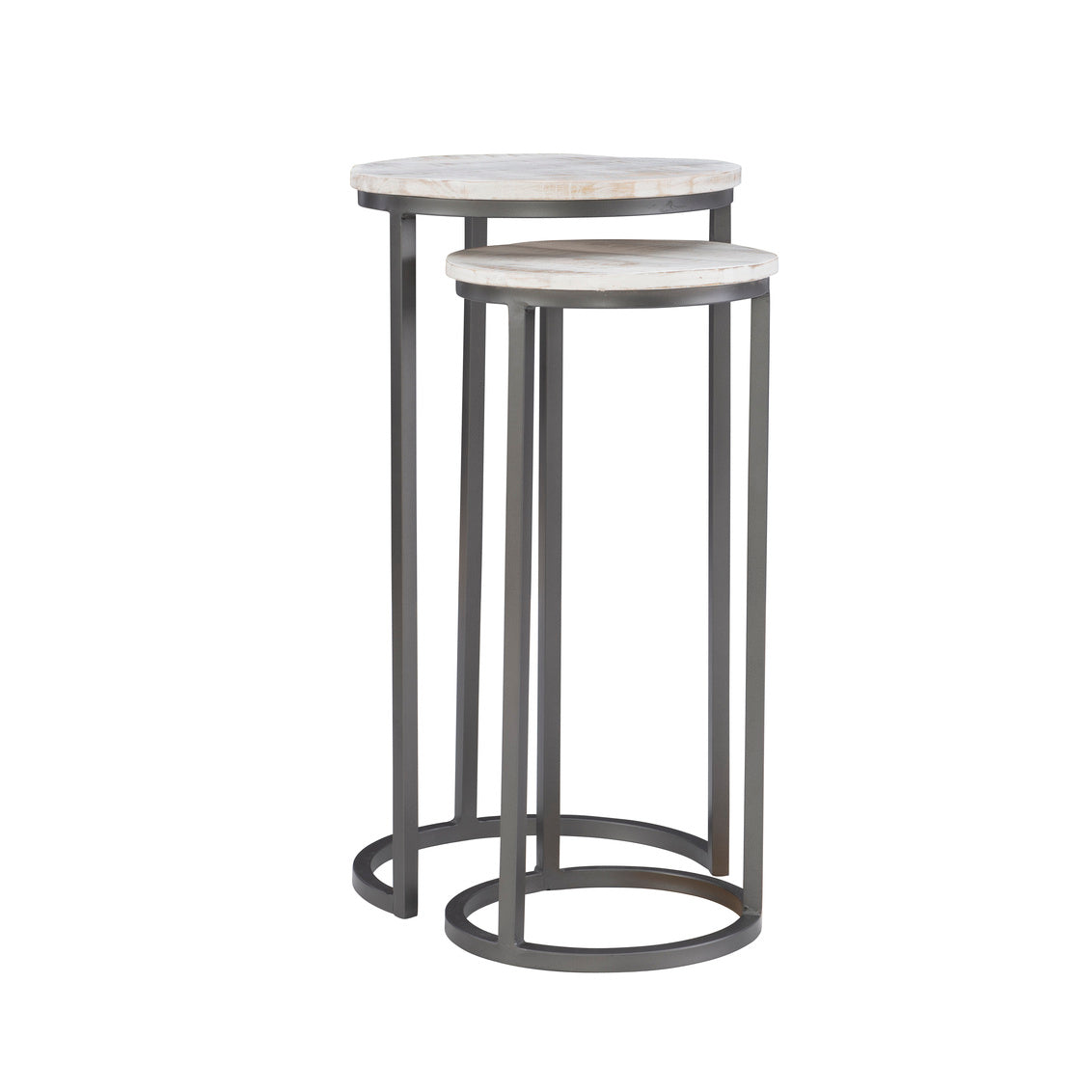 Wynter White Nesting Tables Set of 2