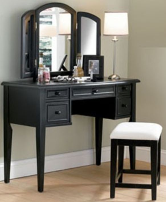 Antique Black With Sand Through Terra Cotta Vanity, Mirror And Bench