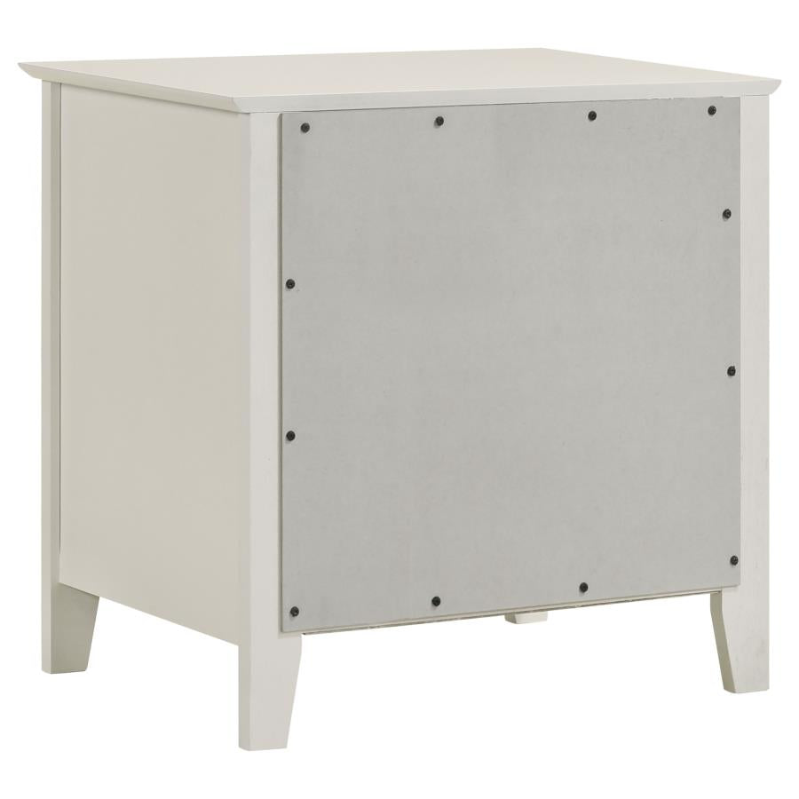 Selena 2-Drawer Nightstand Buttermilk