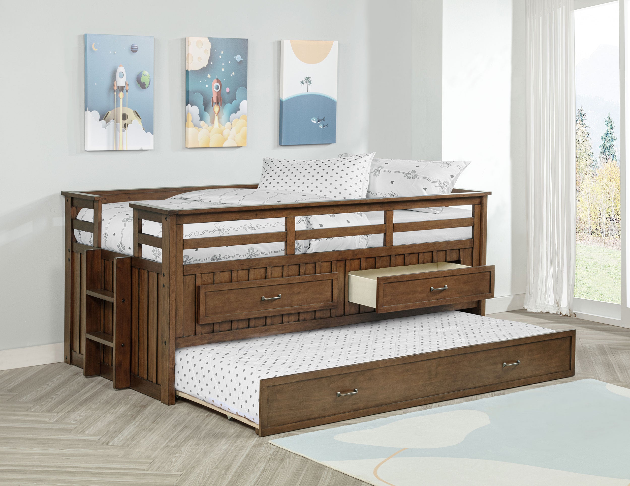 Carlsbad Wood Captains Bed