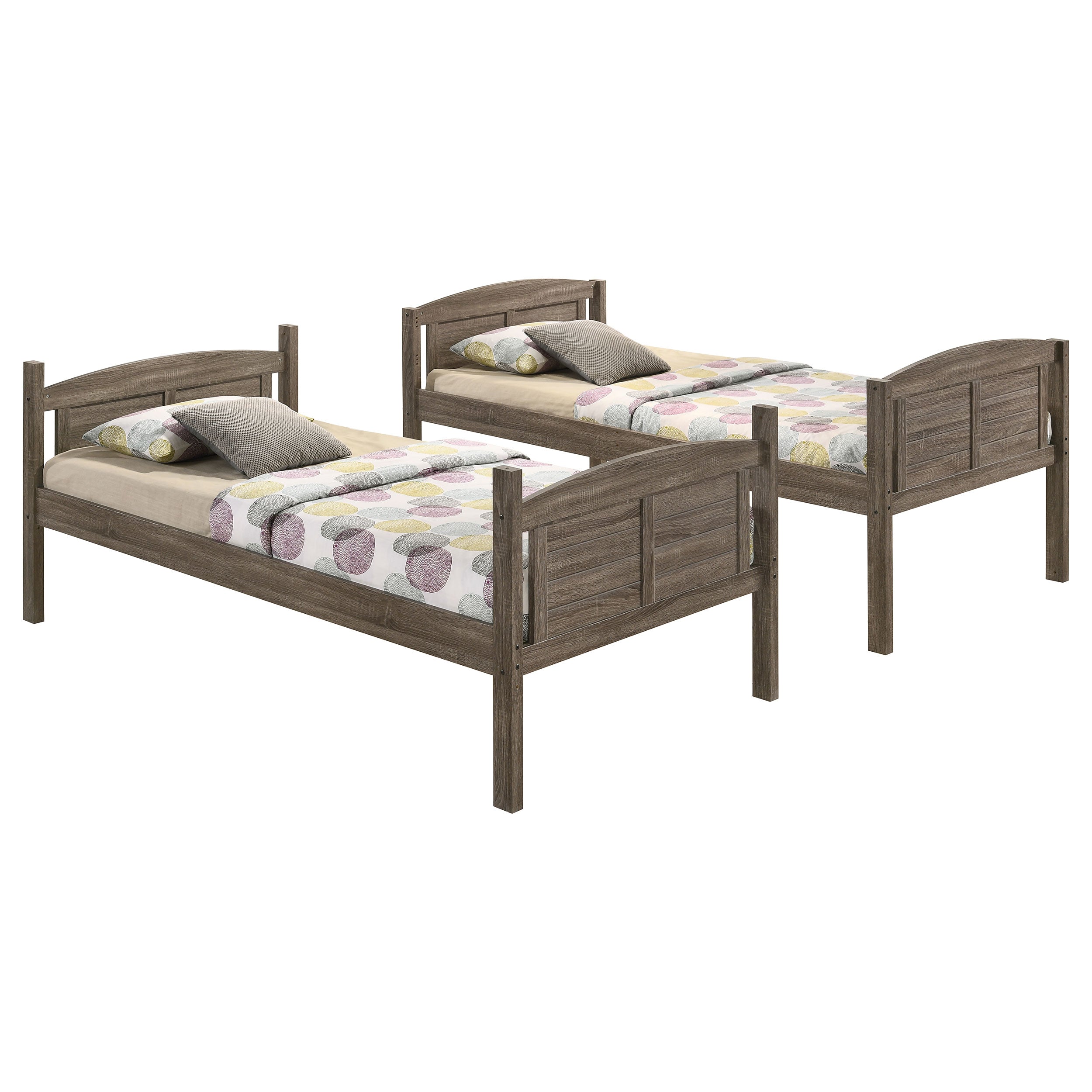 Flynn Wood Twin Over Full Bunk Bed
