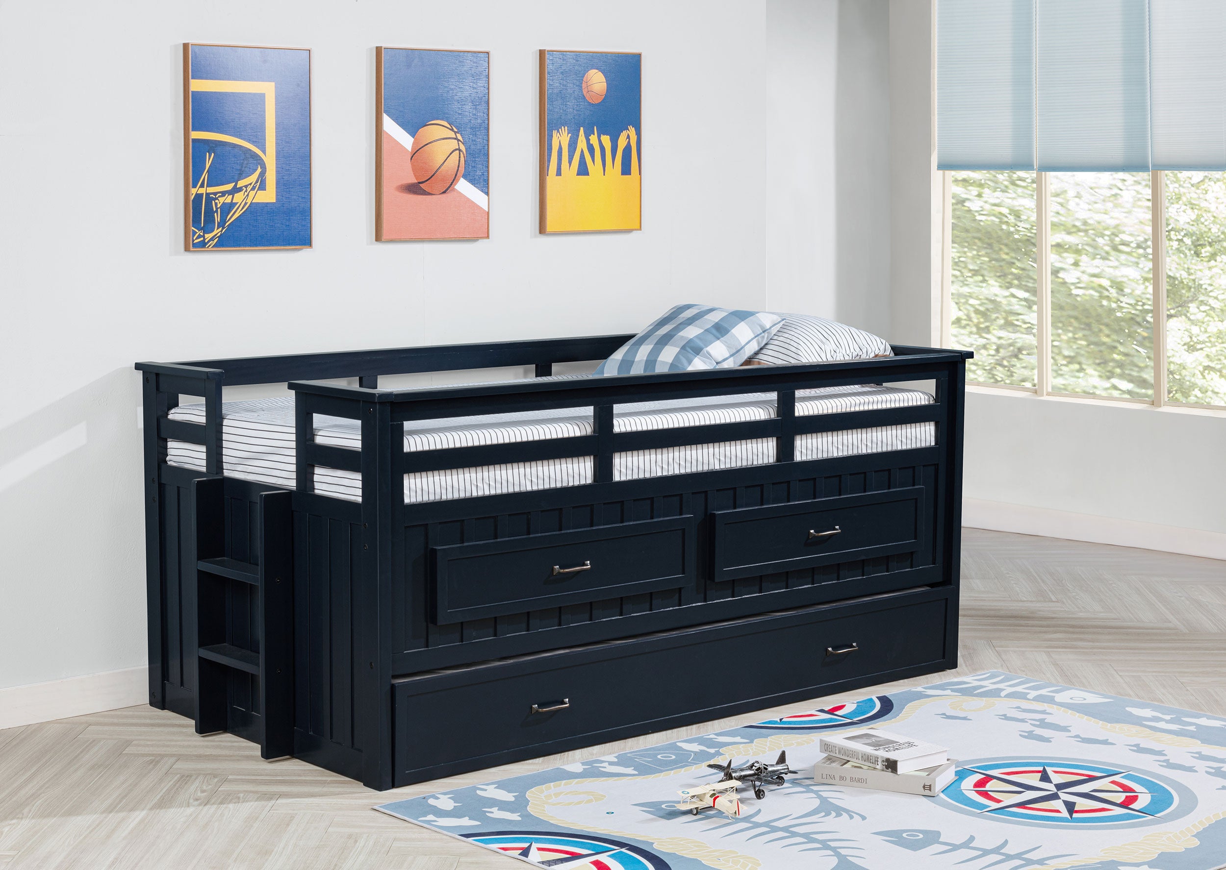 Carlsbad Wood Captains Bed