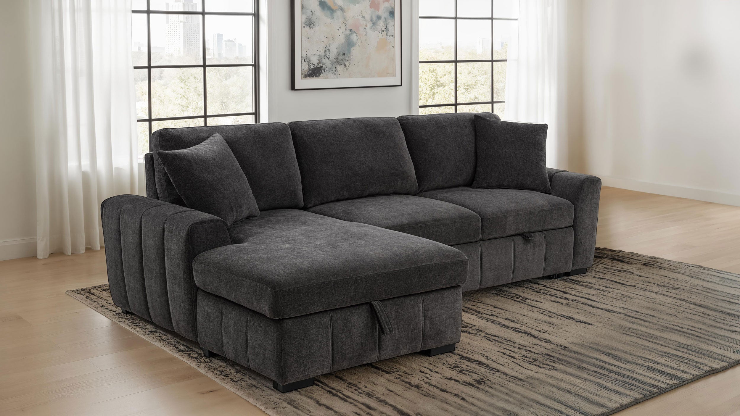Pastrana Sleeper Sectional Sofa