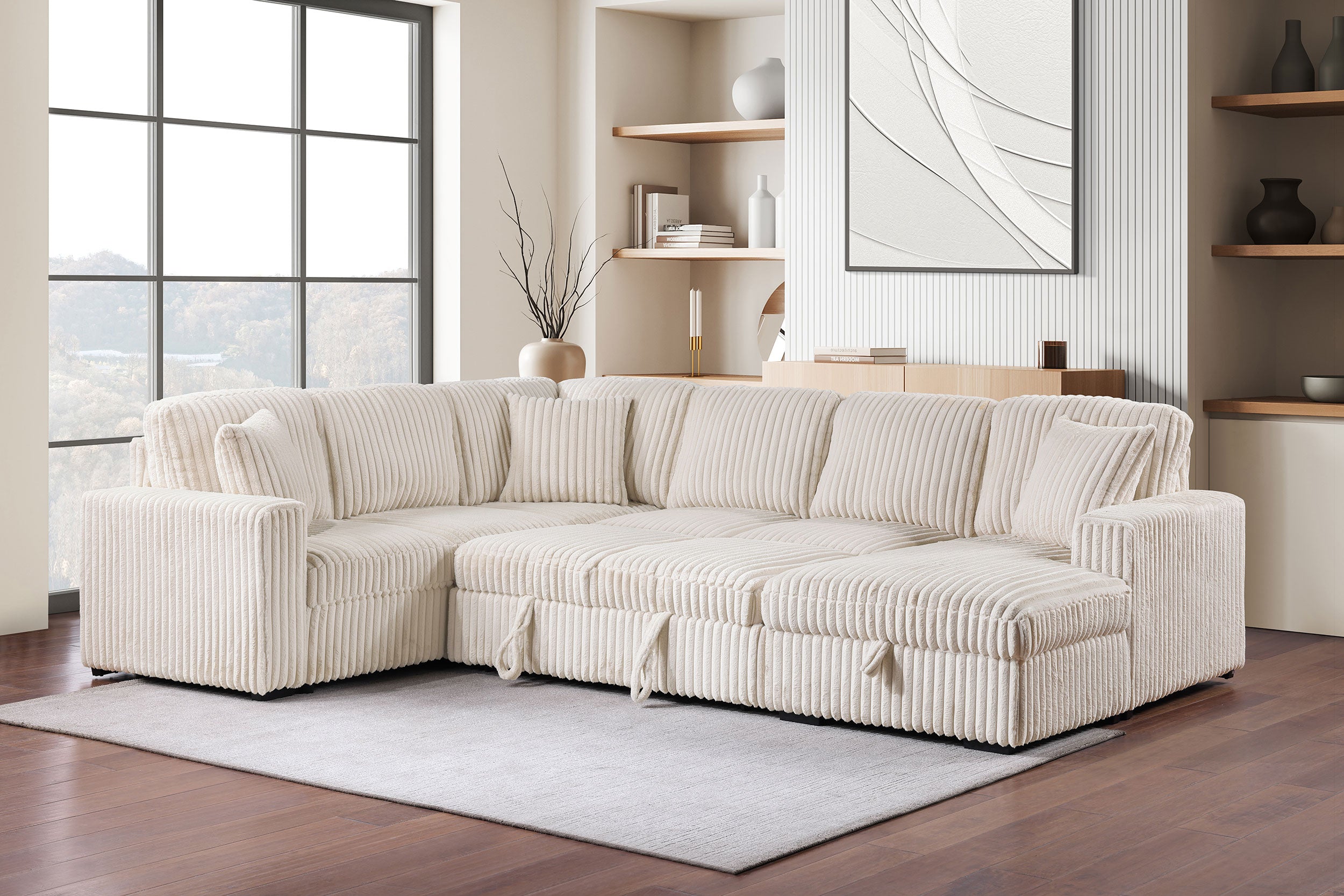 Devonshire Sleeper Sectional Sofa