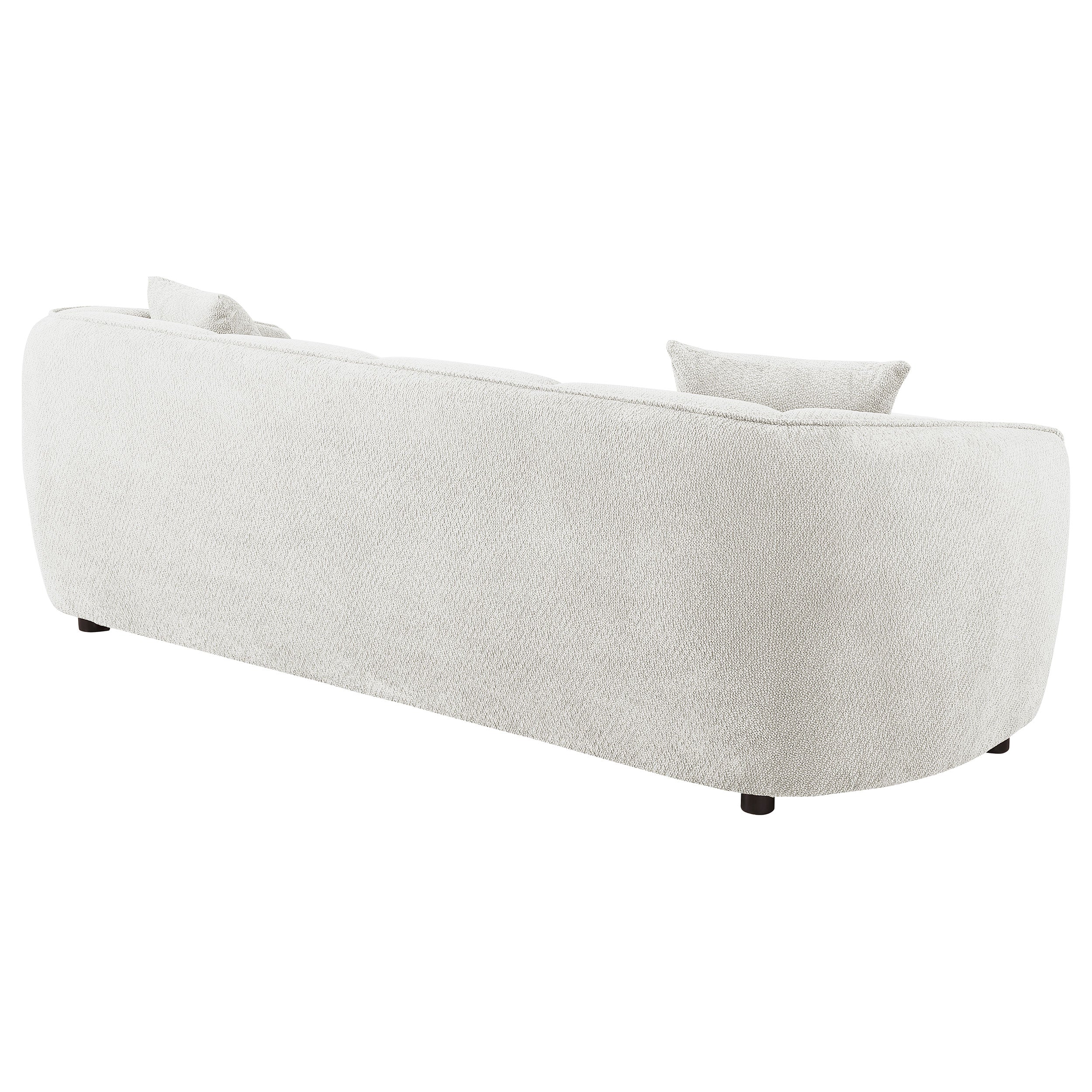 Aleisha Fabric Upholstered Sofa In Sand