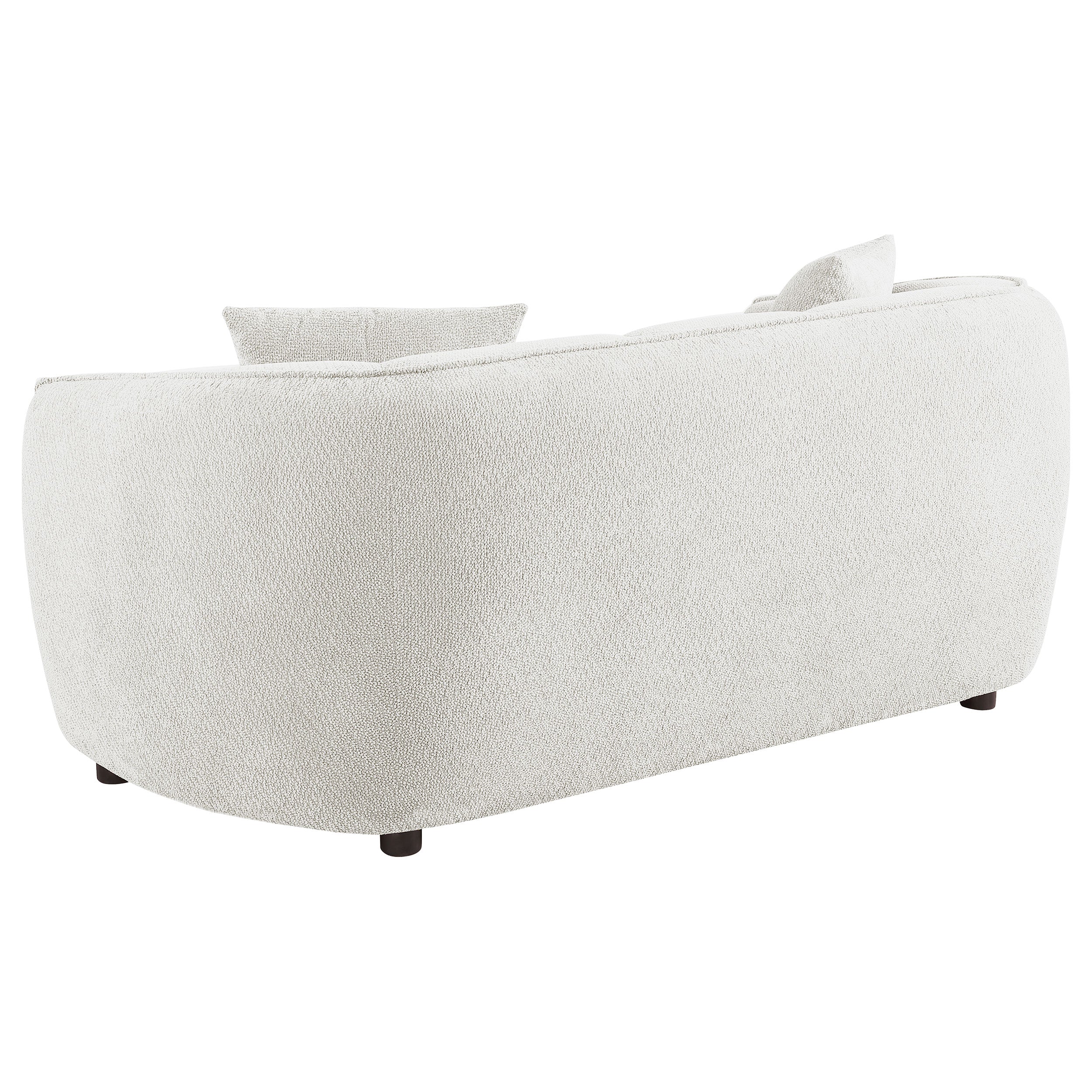 Aleisha Fabric Upholstered Loveseat Sand