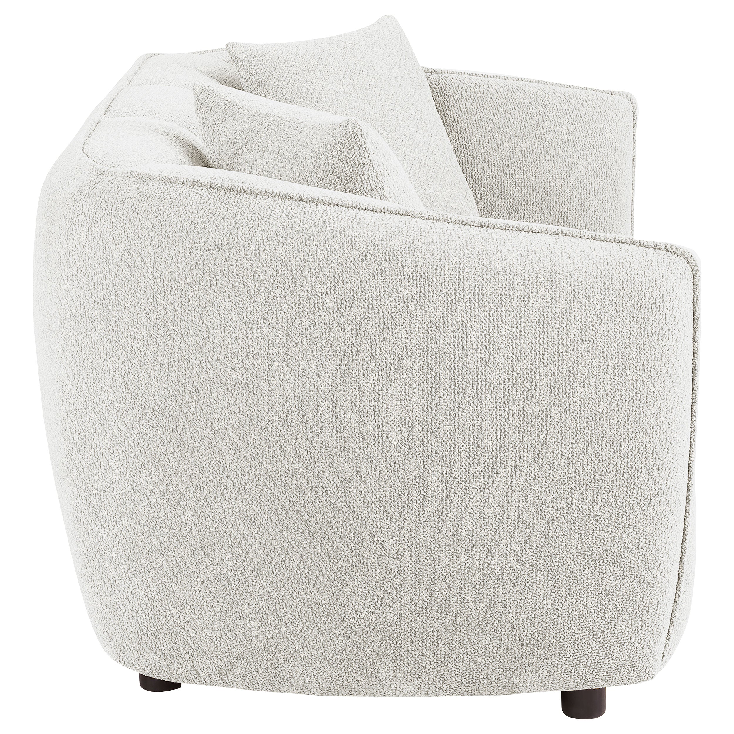 Aleisha Fabric Upholstered Loveseat Sand