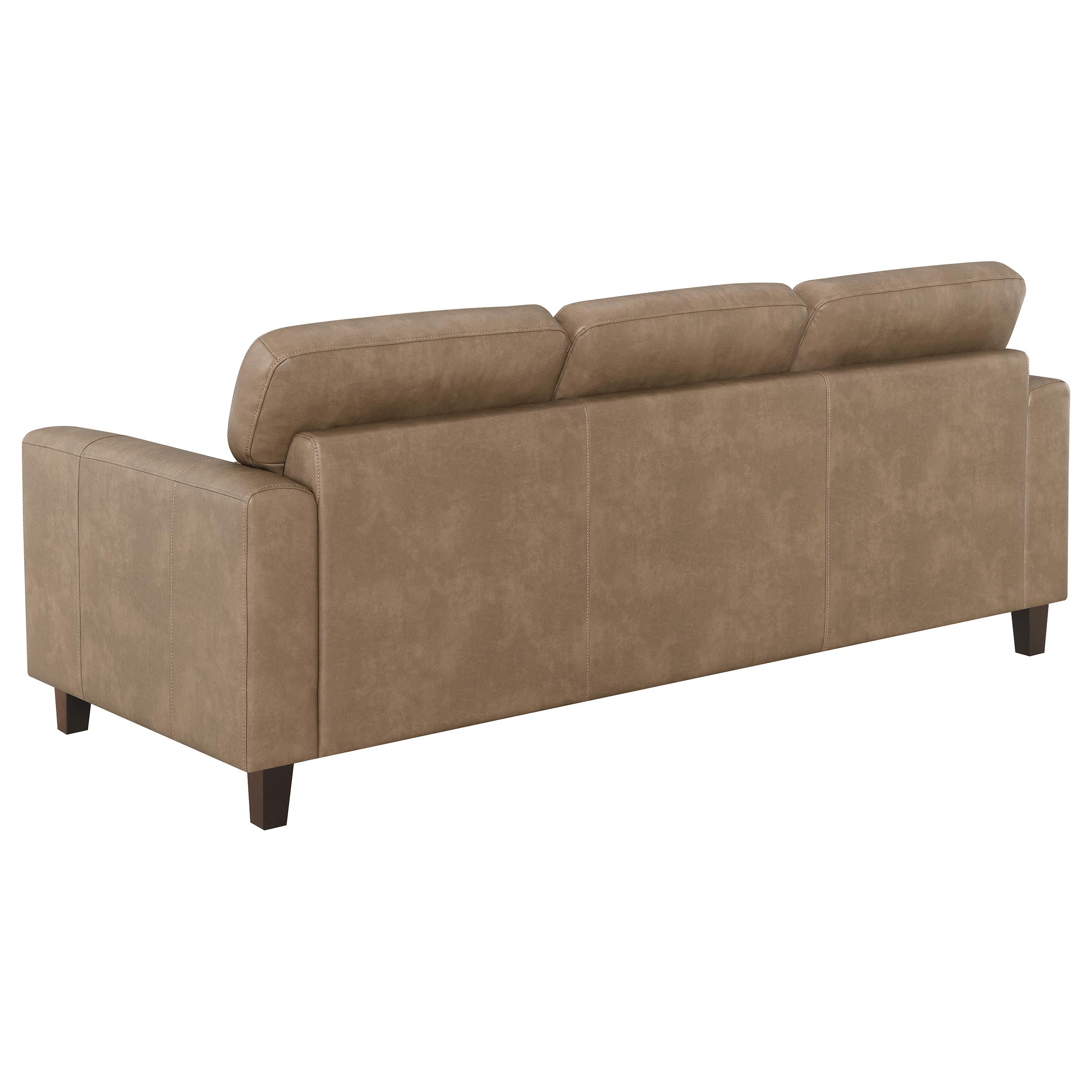 Scotland Sofa Set - 2 Piece - Brown
