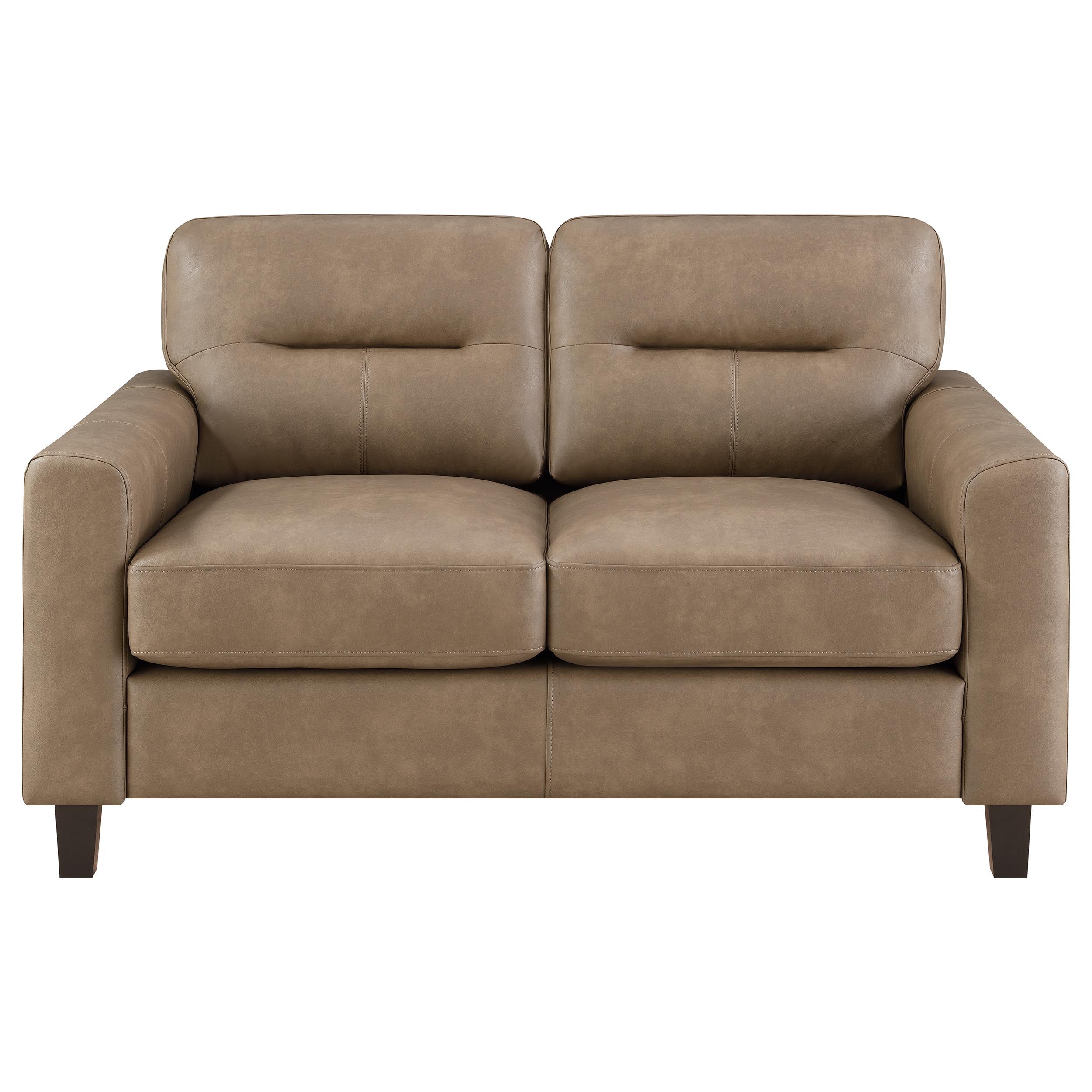 Scotland Sofa Set - 3 Piece - Brown