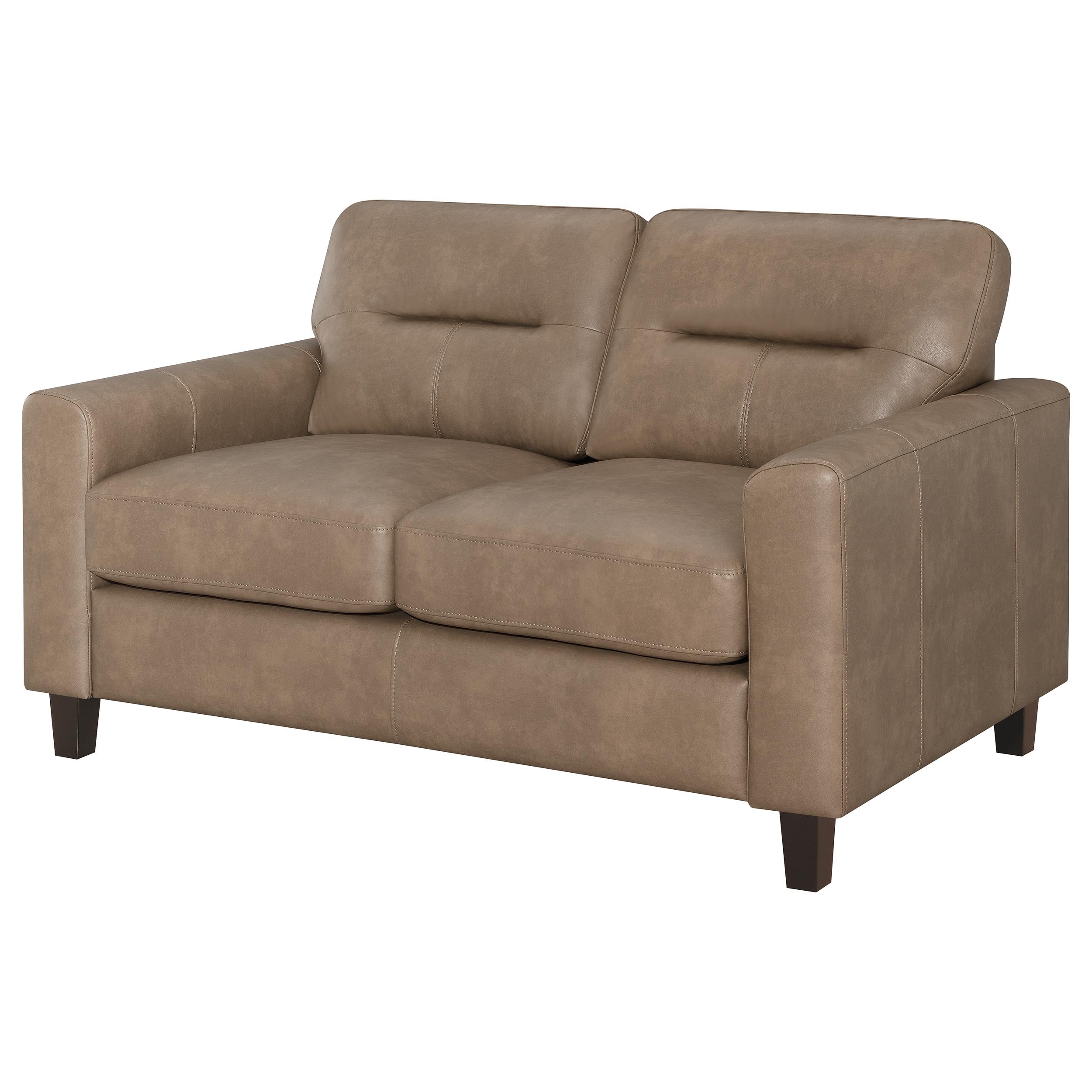 Scotland Loveseat - Brown