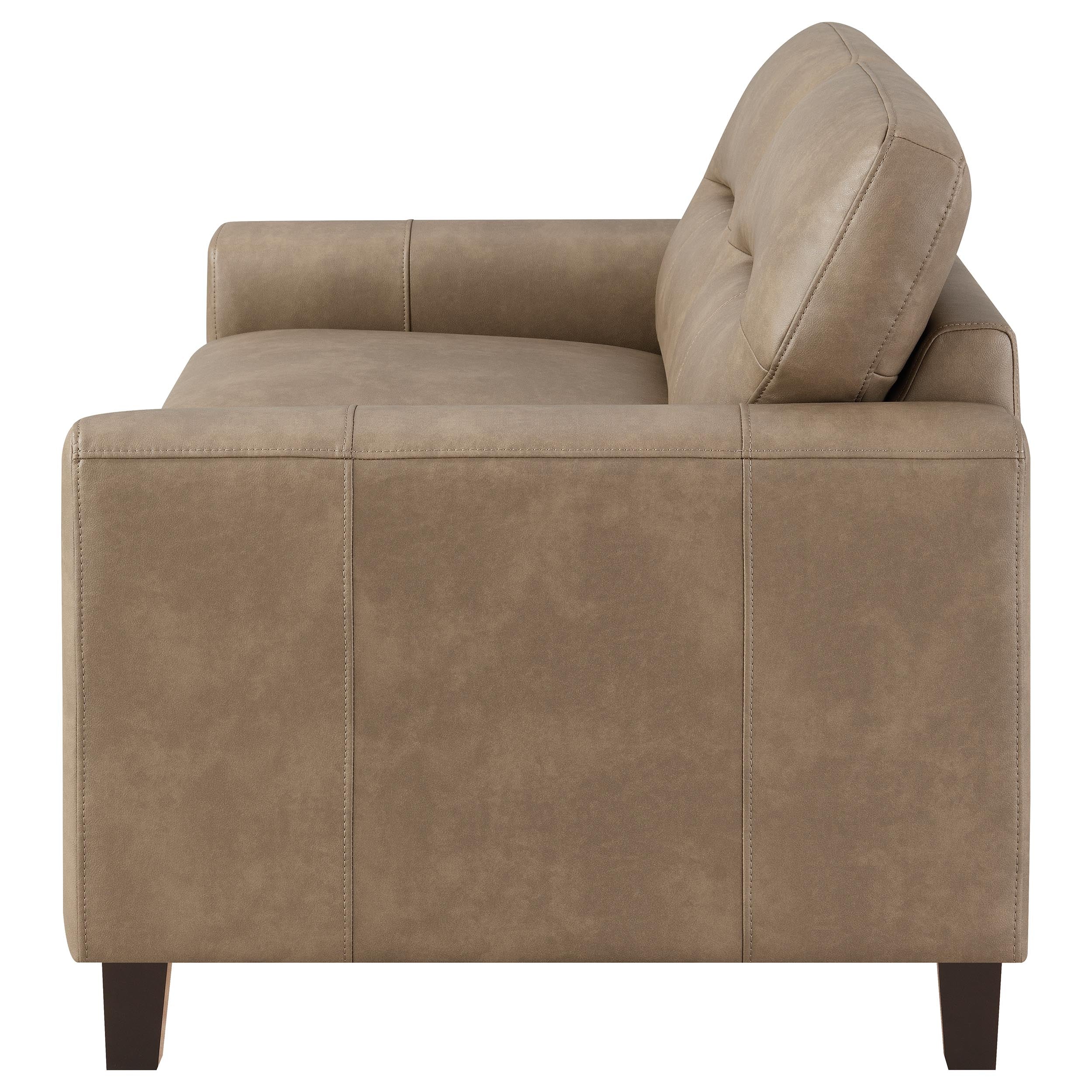 Scotland Loveseat - Brown