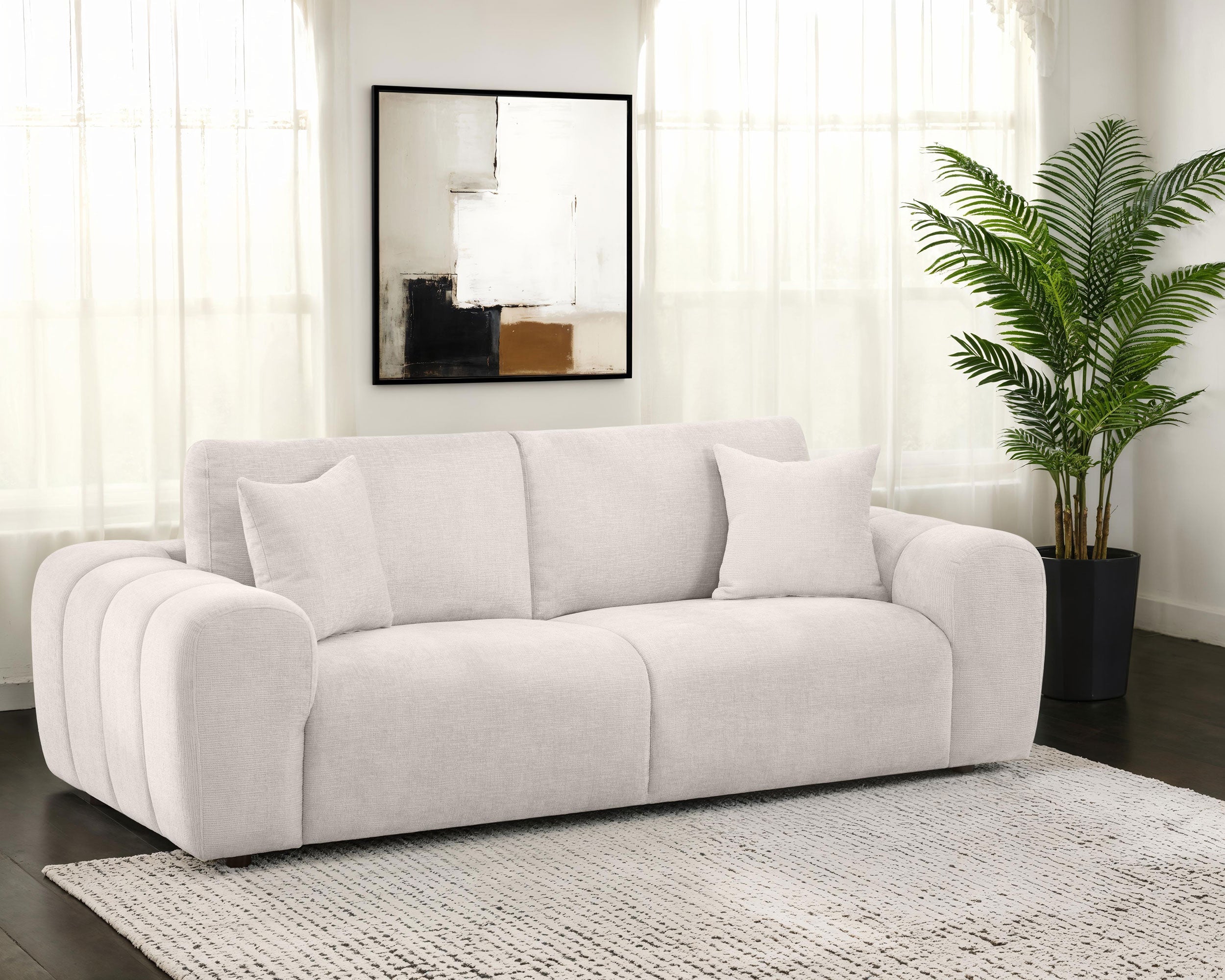 Burnett Sofa - Ivory