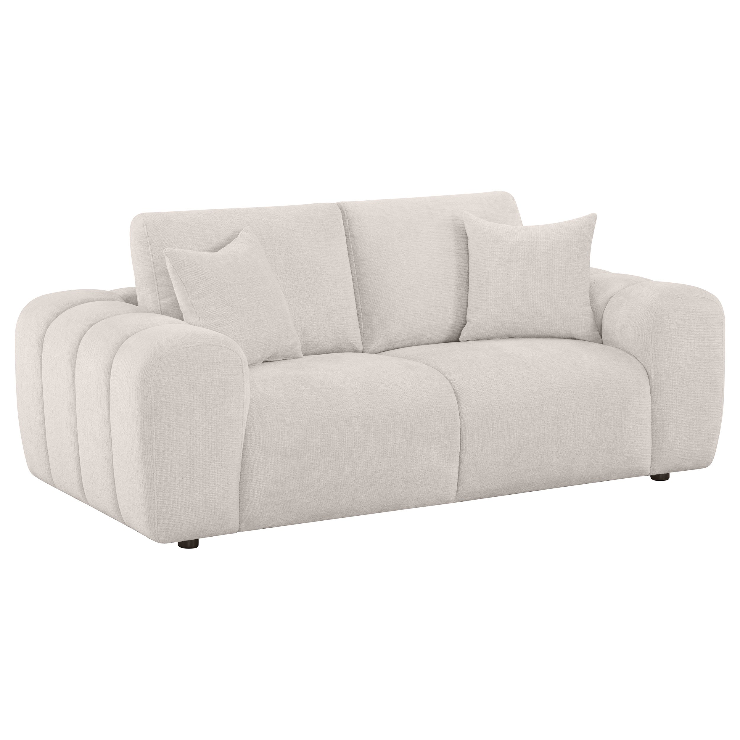 Burnett Loveseat Ivory