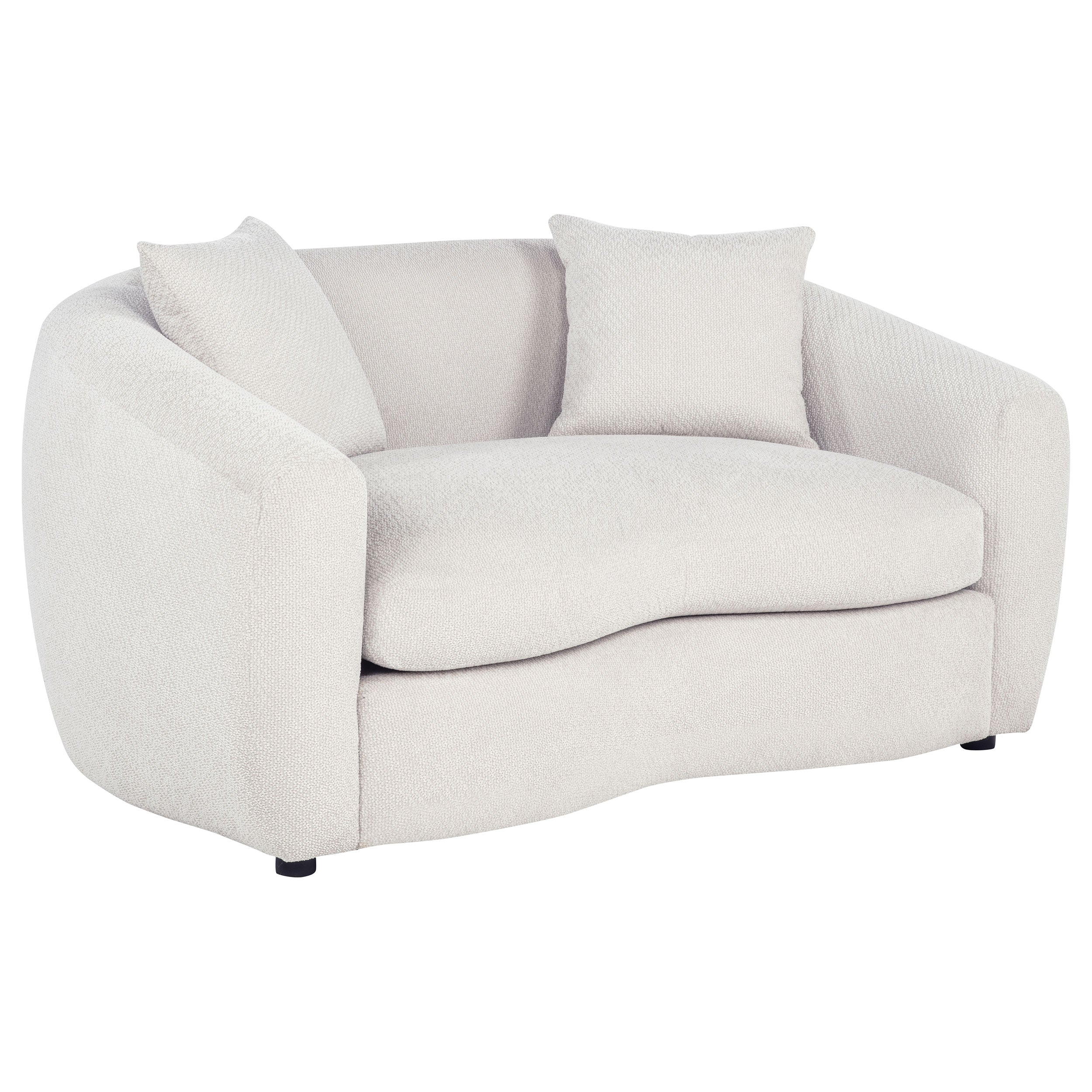 Isabella 3-piece Fabric Upholstered Sofa Set In Sand