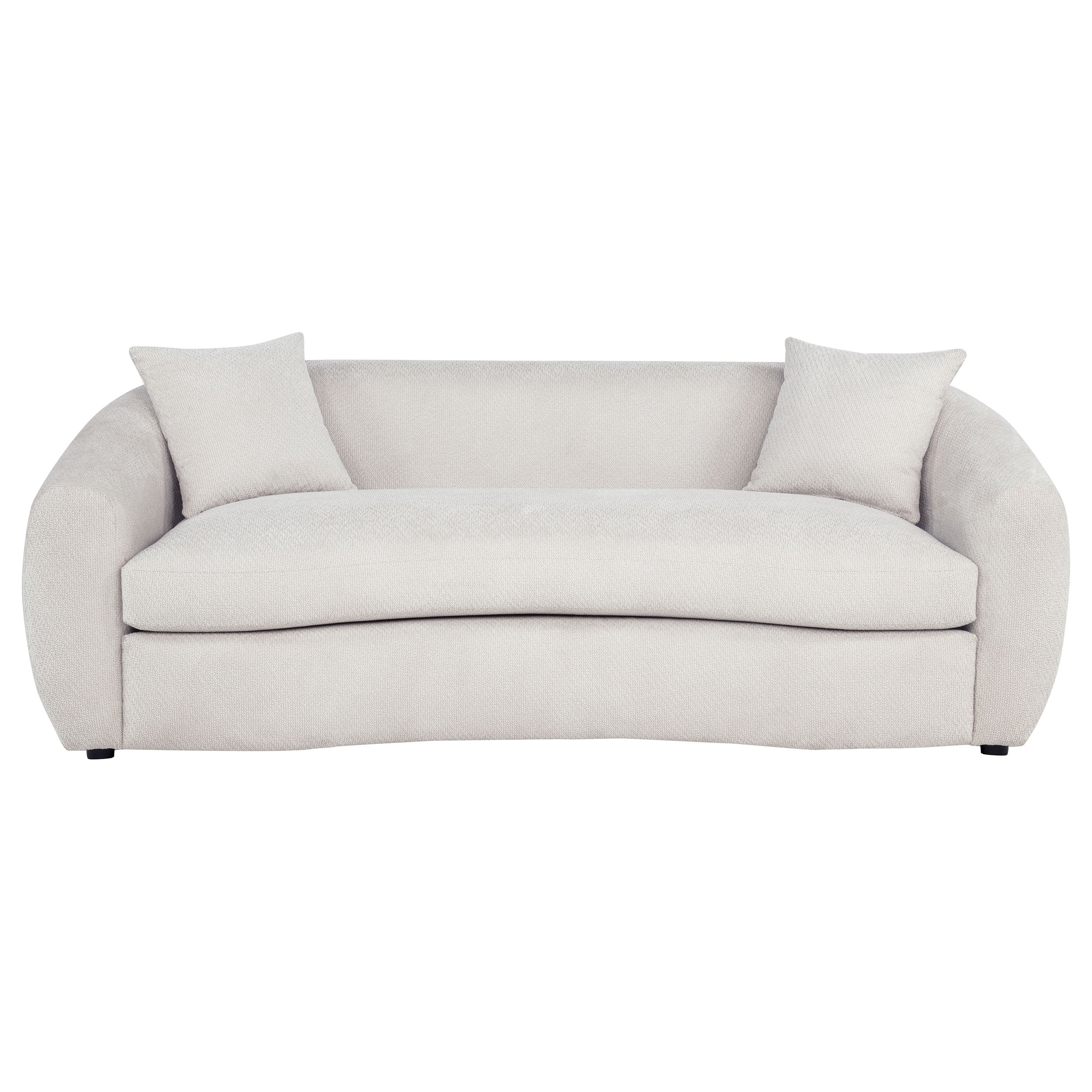Isabella 2-piece Fabric Upholstered Sofa Set In Sand