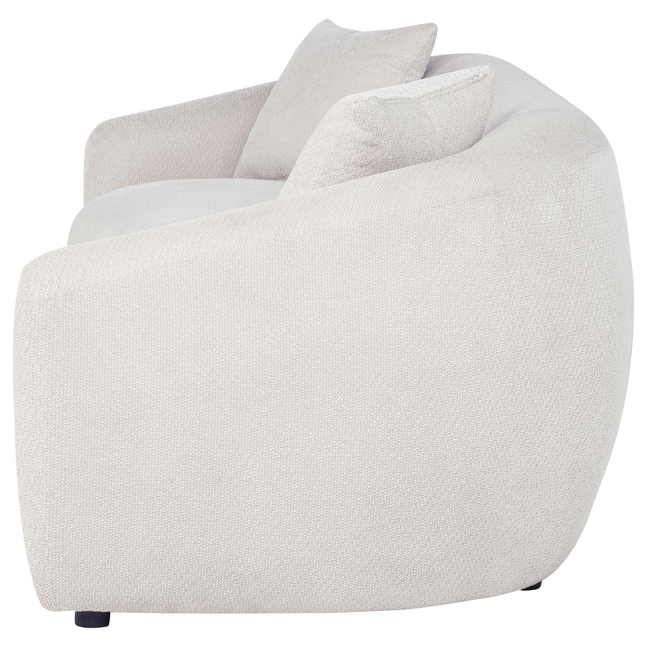 Isabella 2-piece Fabric Upholstered Sofa Set In Sand