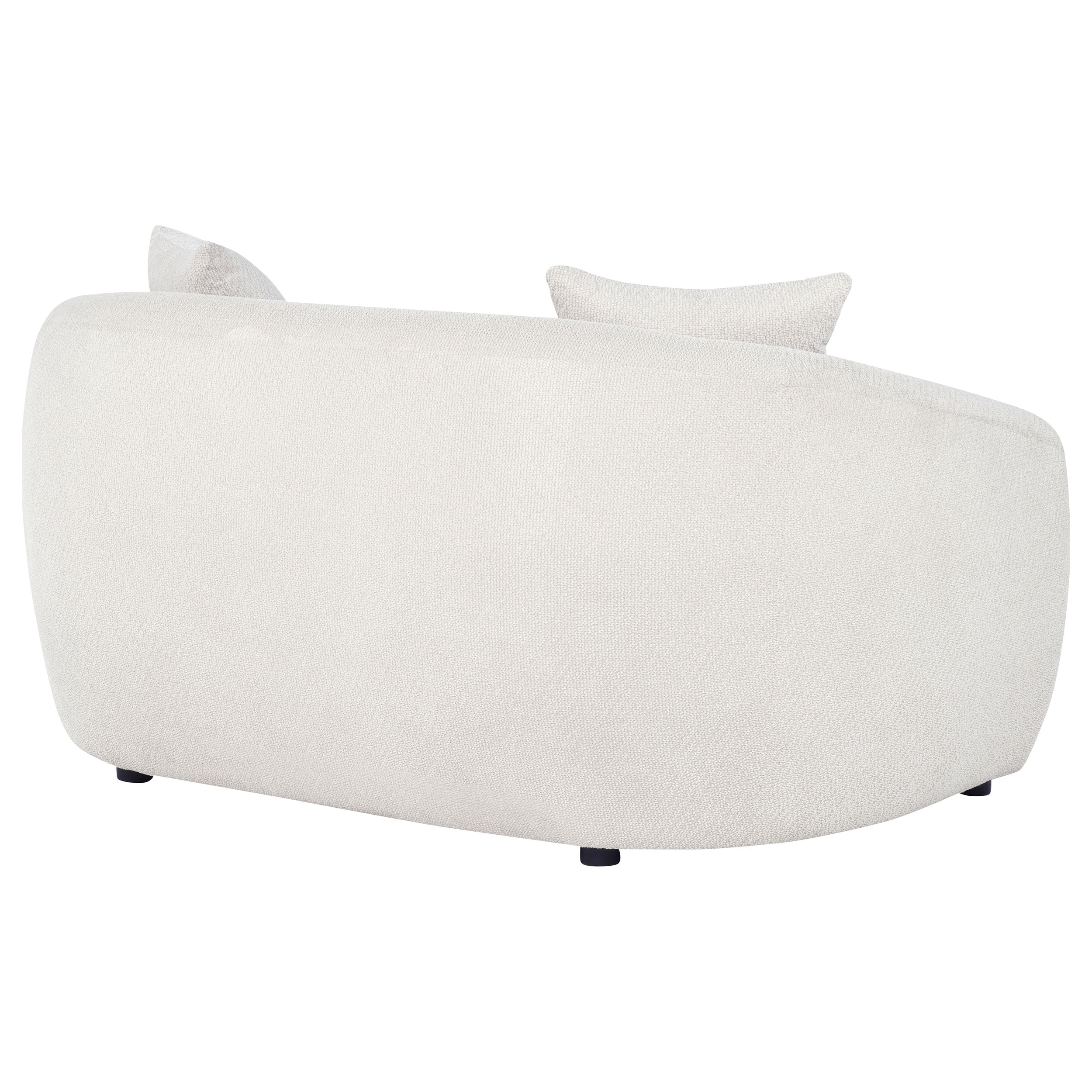 Isabella Fabric Upholstered Loveseat In Sand