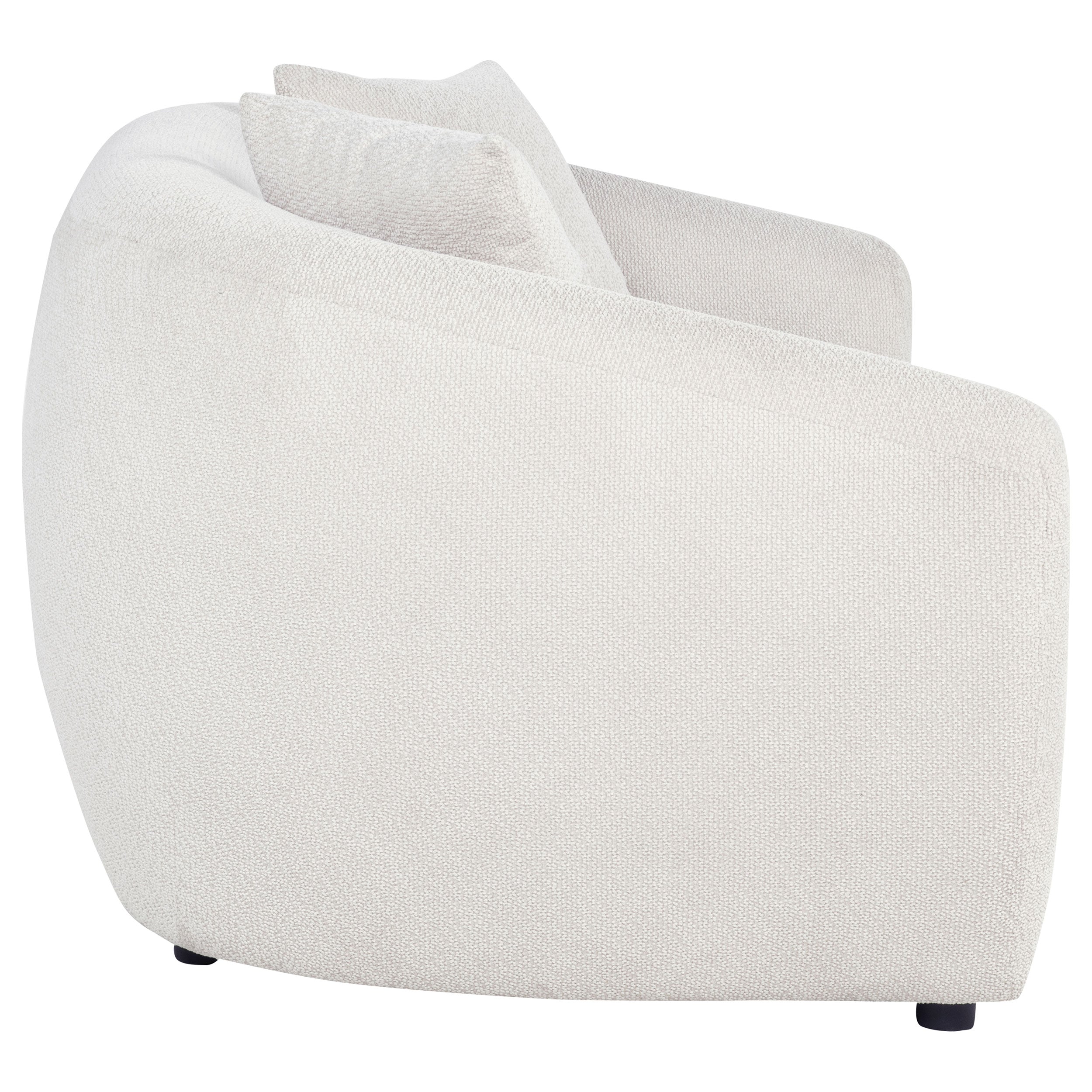 Isabella Fabric Upholstered Loveseat In Sand