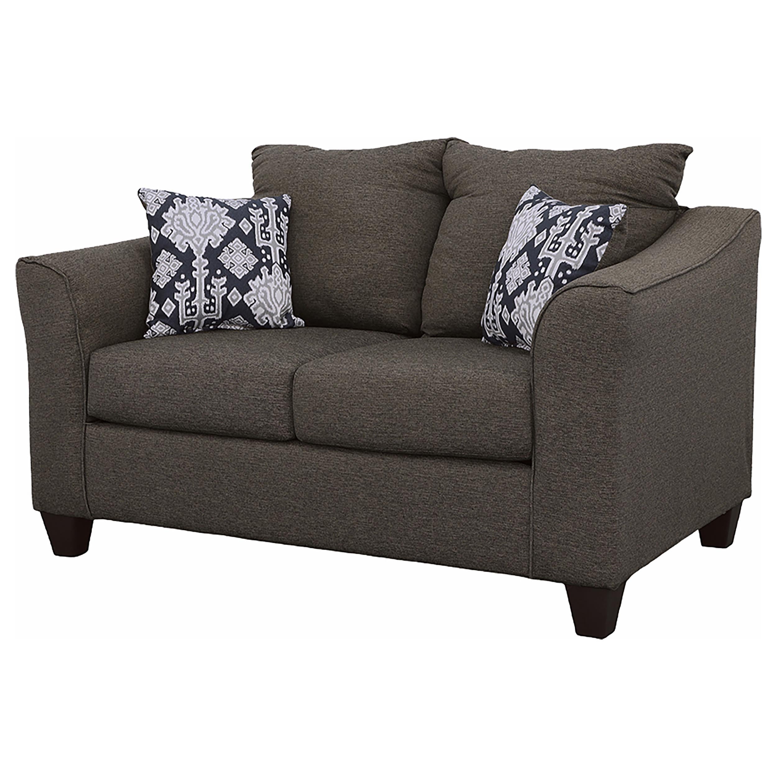 Salizar Loveseat - Charcoal Grey