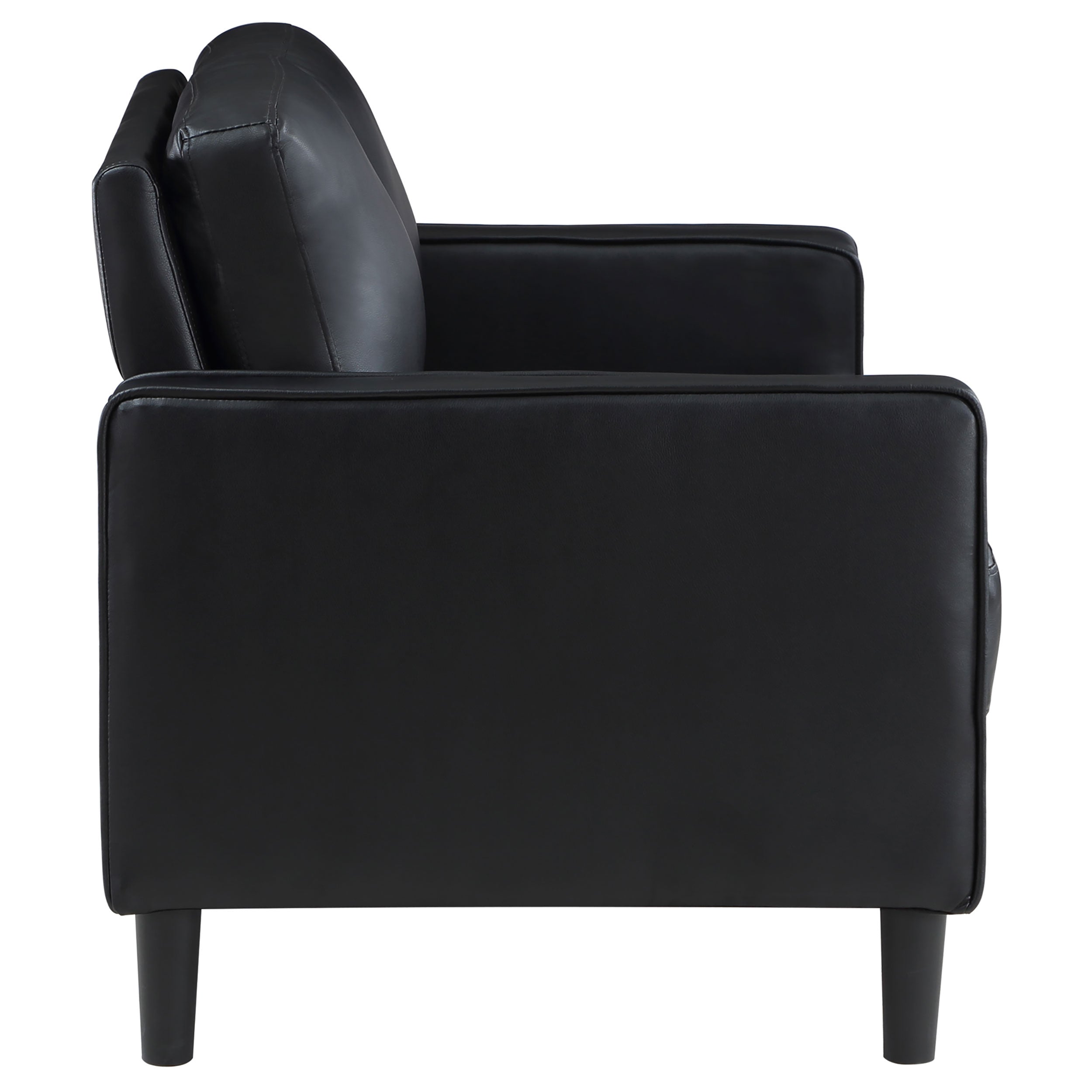 Ruth Sofa Set - 2 Piece - Black
