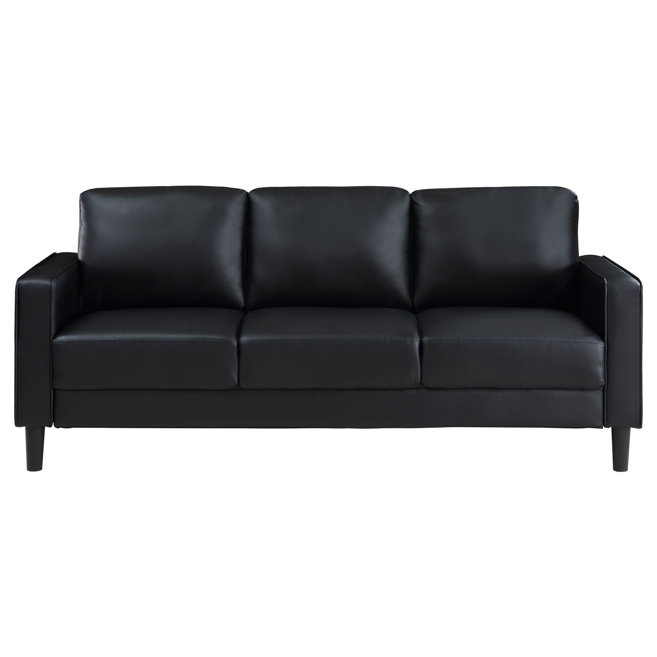 Ruth Sofa Set - 3 Piece - Black