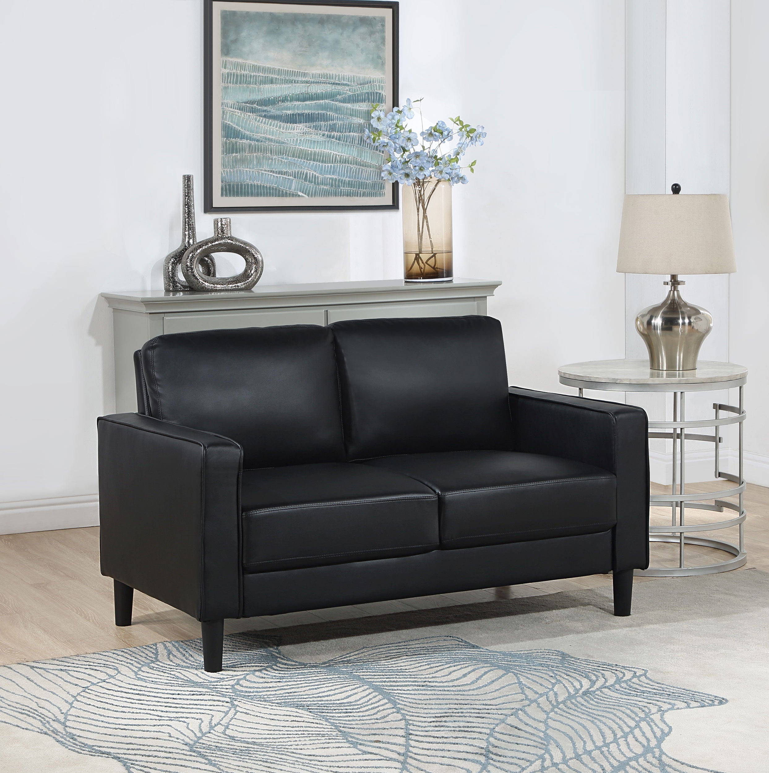 Ruth Loveseat - Black