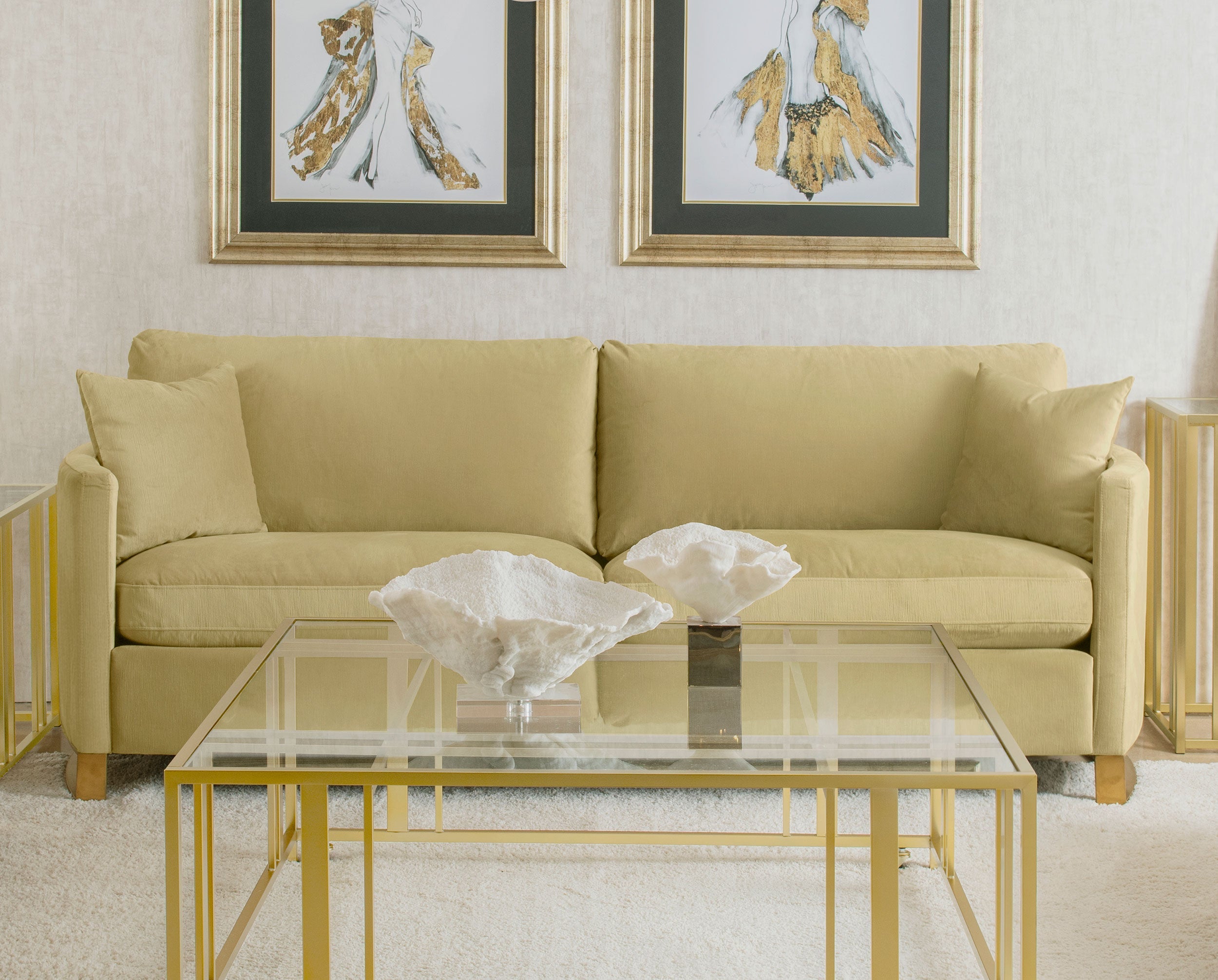 Corliss Sofa - Camel