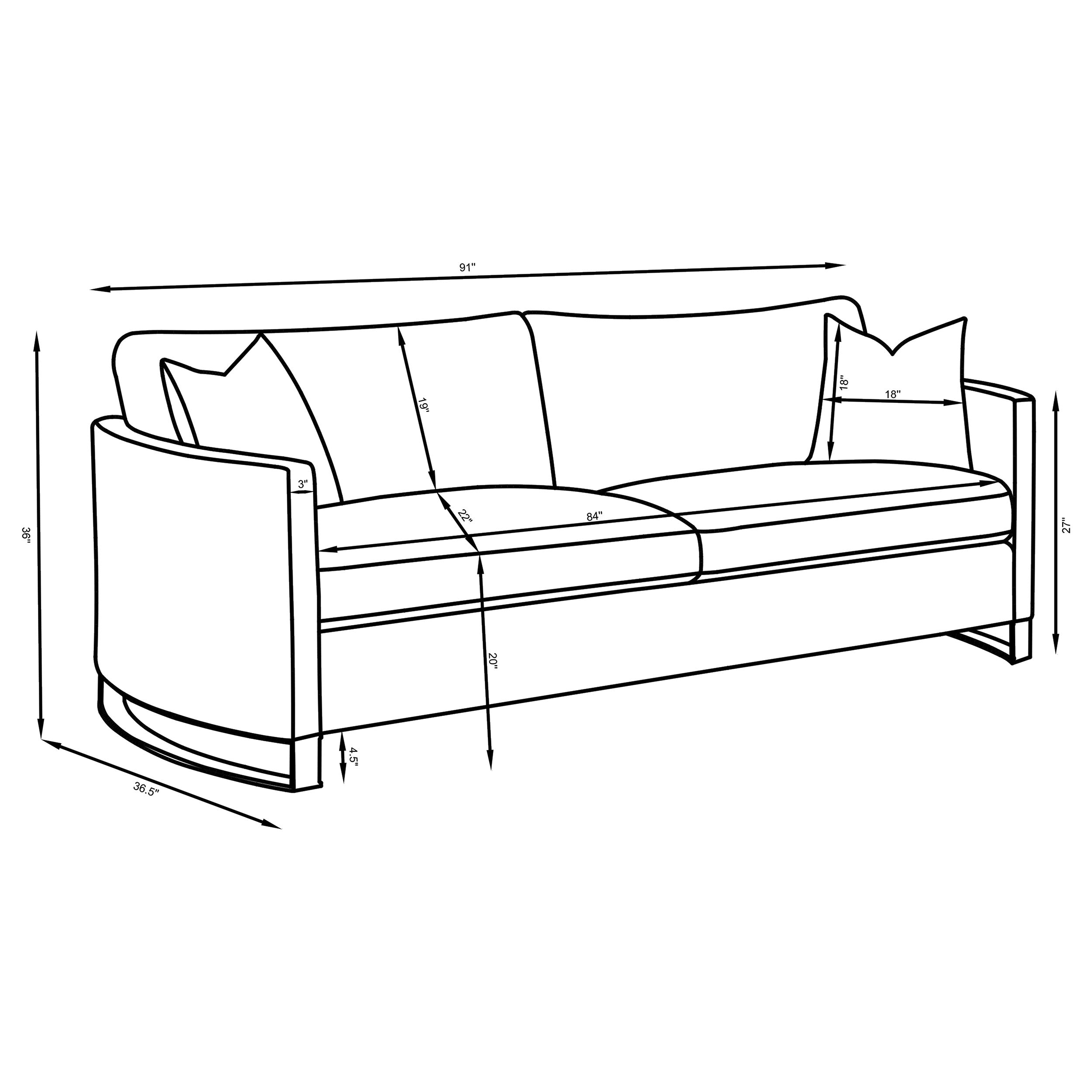 Corliss Sofa - Camel