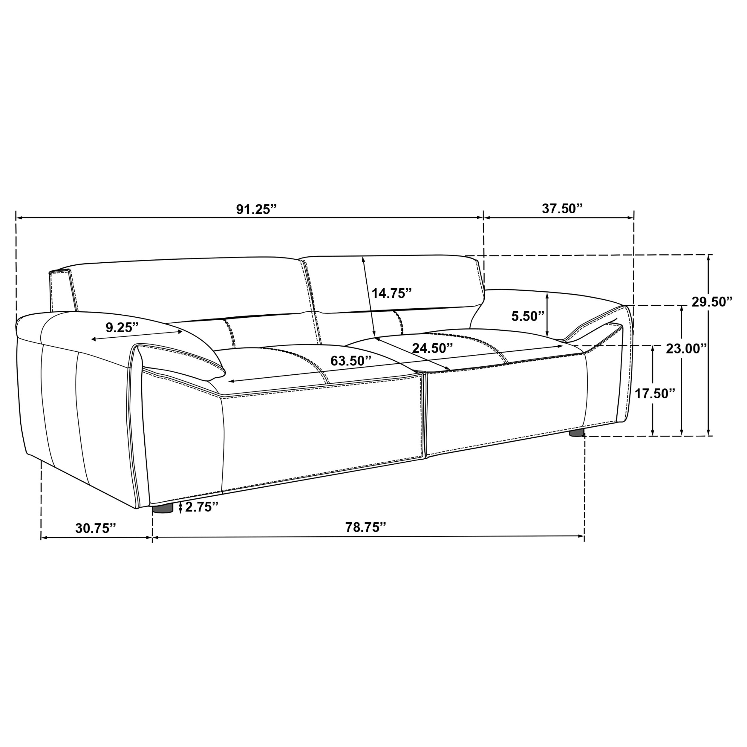 Buxton Sofa - Graphite